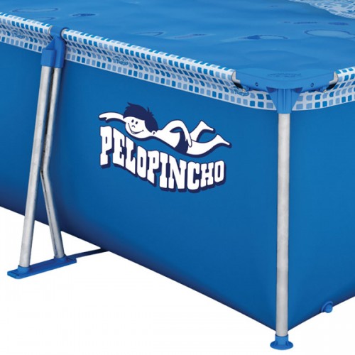 Imagen miniatura Pileta De Lona Pelopincho 1043 2800l 2,70 X 1,60 X 0,65 Mts