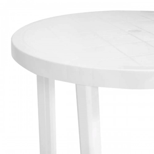 Imagen miniatura Mesa Jardín Plástico Garden Life Guinea Redonda 90 Cm Blanca