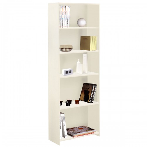 Biblioteca Platinum 9013 5 Estantes  Blanco