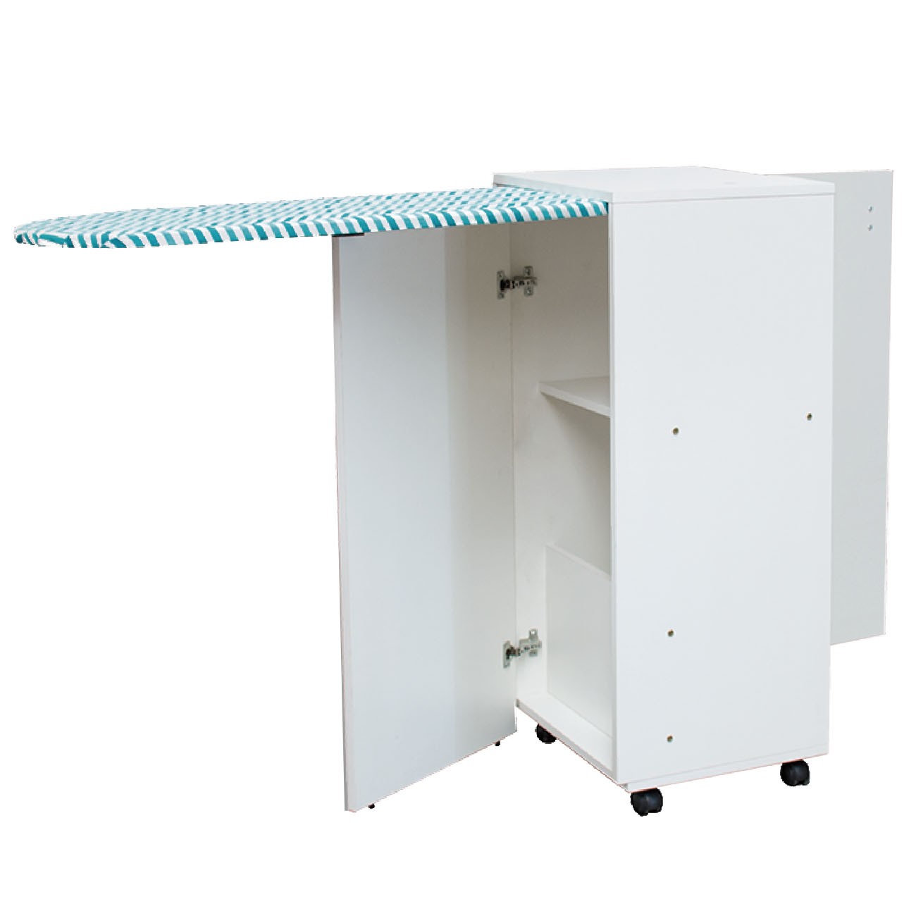 Imagen Mueble Planchador Platinum 3081 Con Ruedas Y 1 Puerta