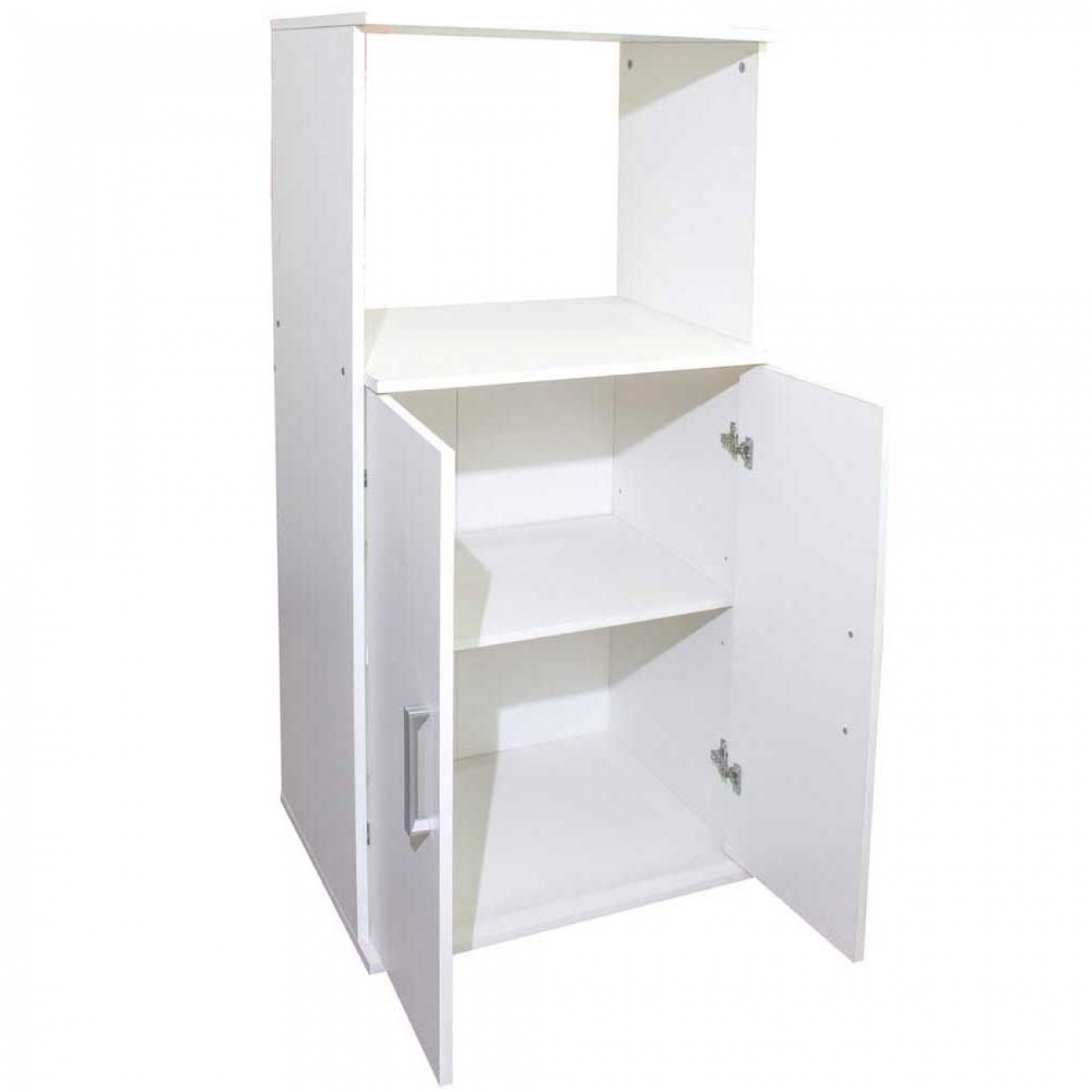 Imagen Mueble Rack Para Microondas Platinum 3046 Blanco