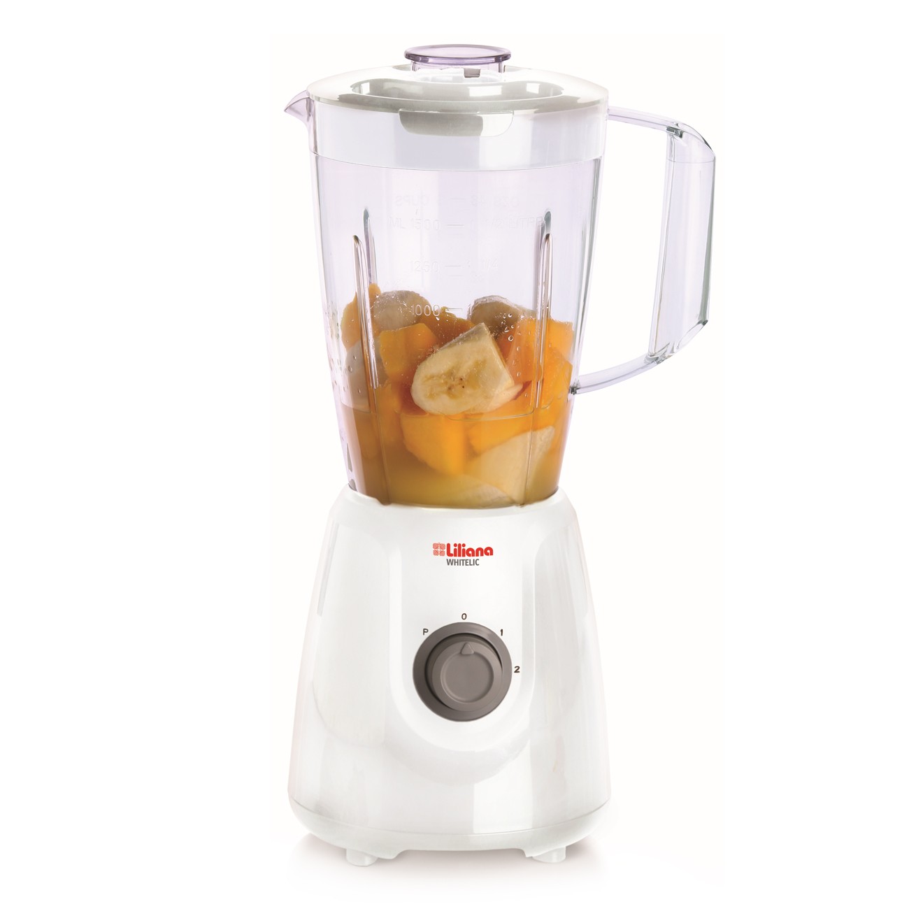 Imagen Licuadora Liliana Whitelic Al100 500w 1.5 Lts