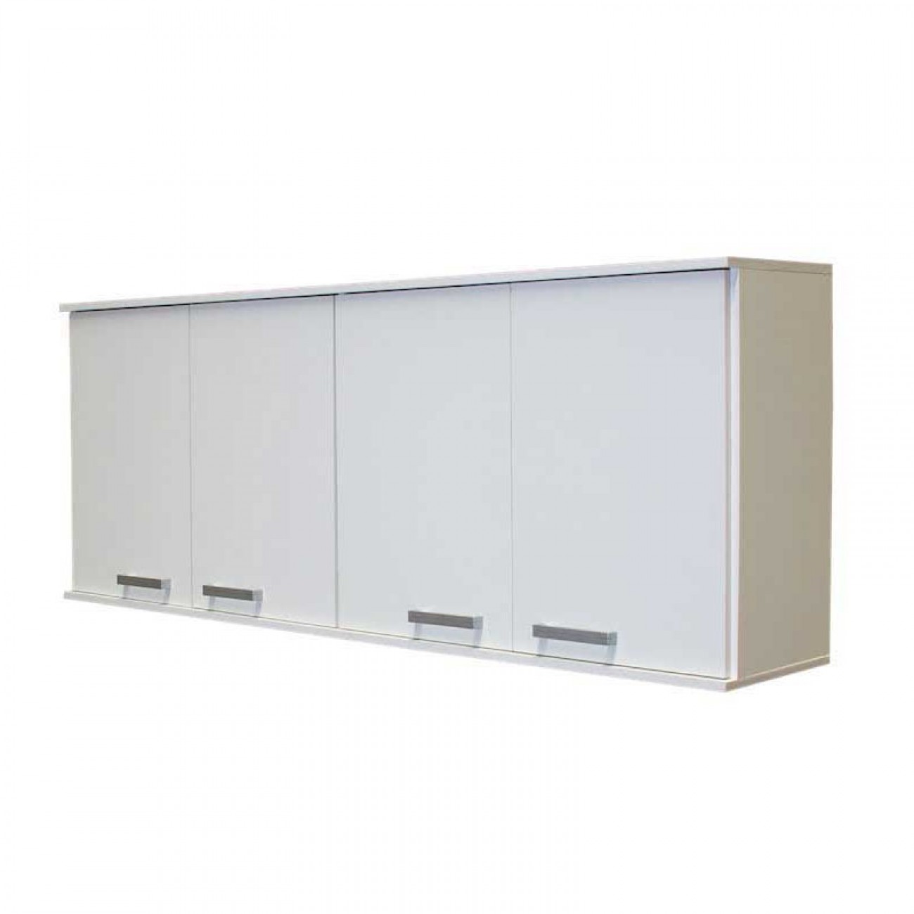 Imagen Alacena Platinum 3043 1.6 M 4 Puertas 3 Estantes Regulables Blanco