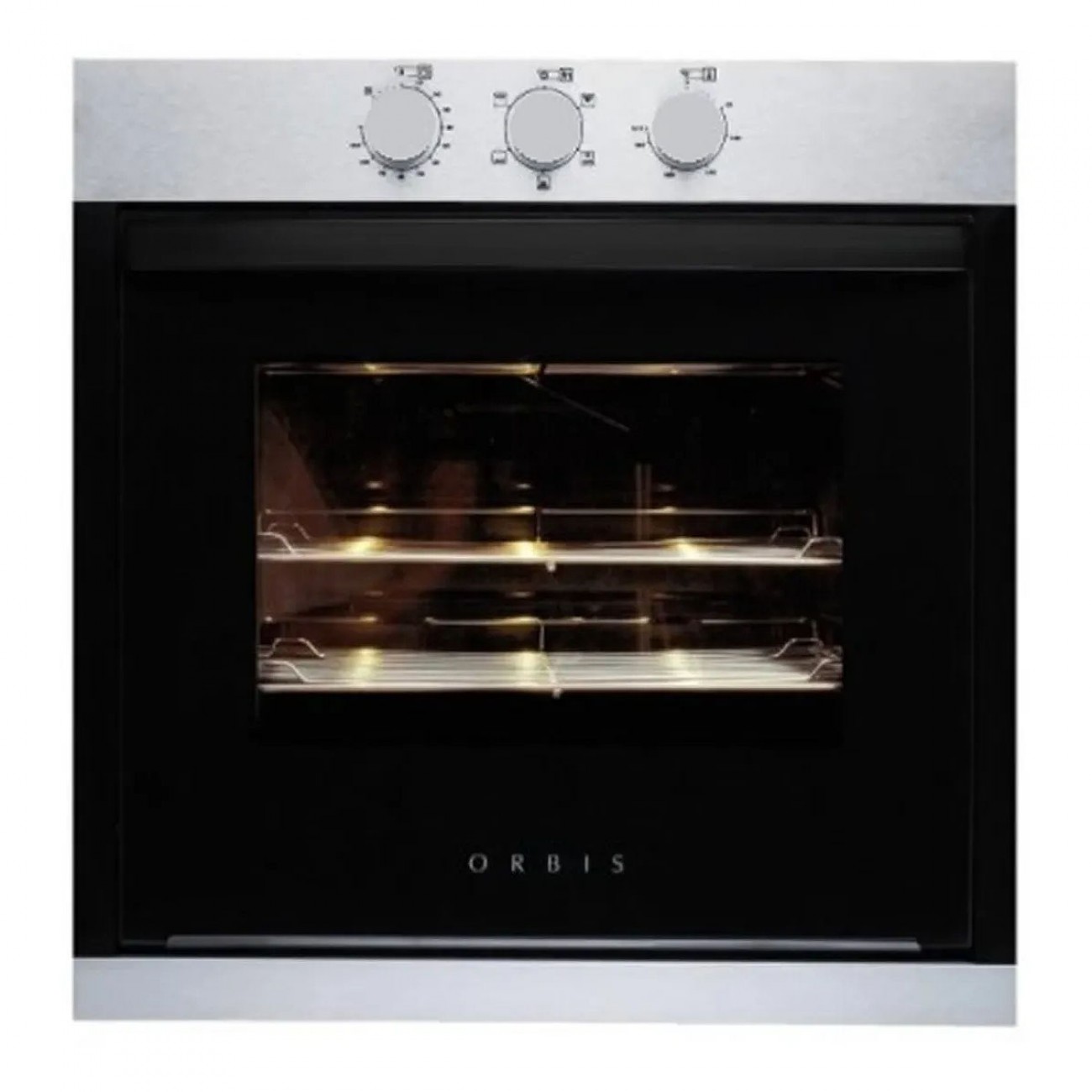 Imagen Horno Eléctrico Empotrable Orbis Hb5ap3 Negro/inox 60 Cm