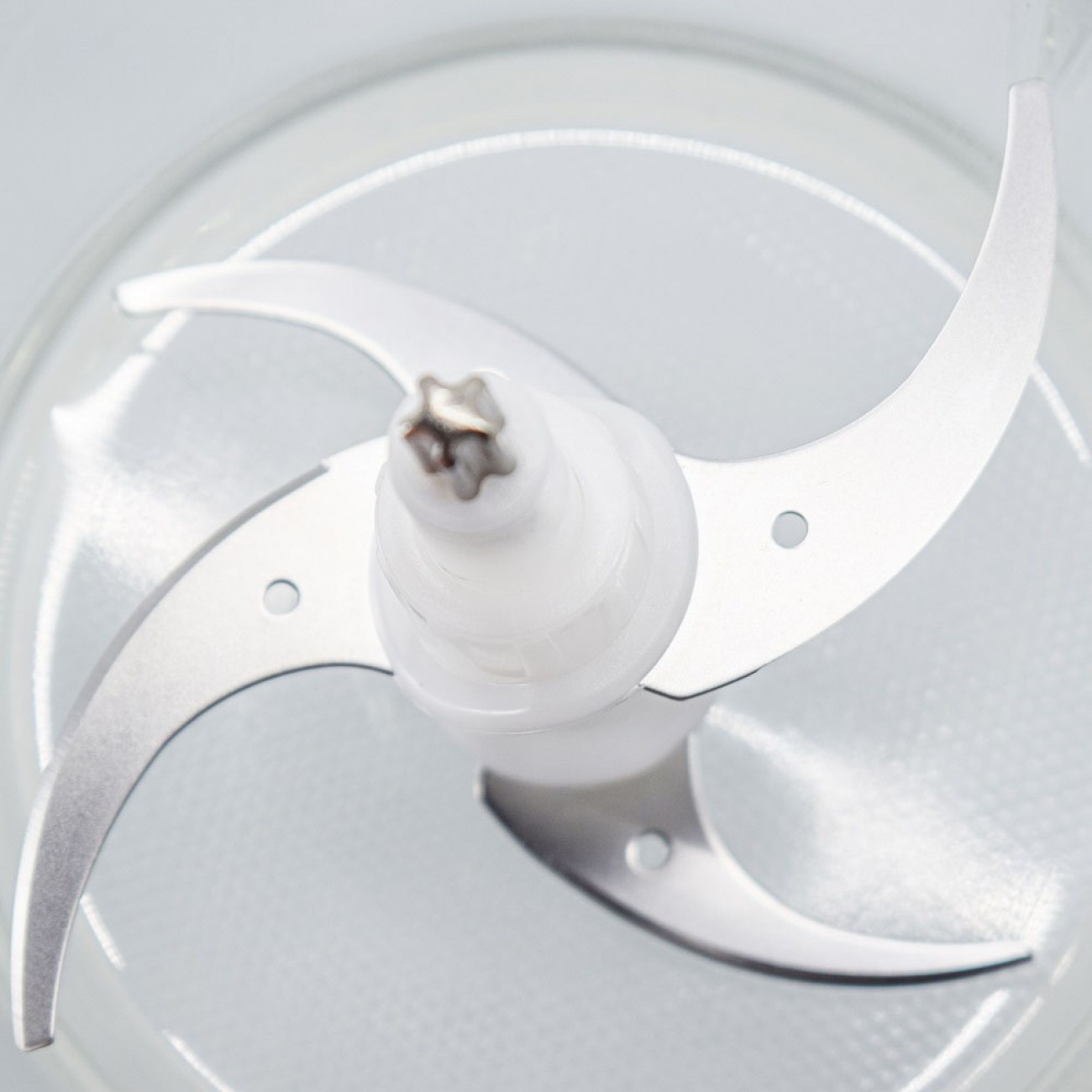 Imagen Picadora De Alimentos Peabody Cp120r 350w Bowl Vidrio 1.2l