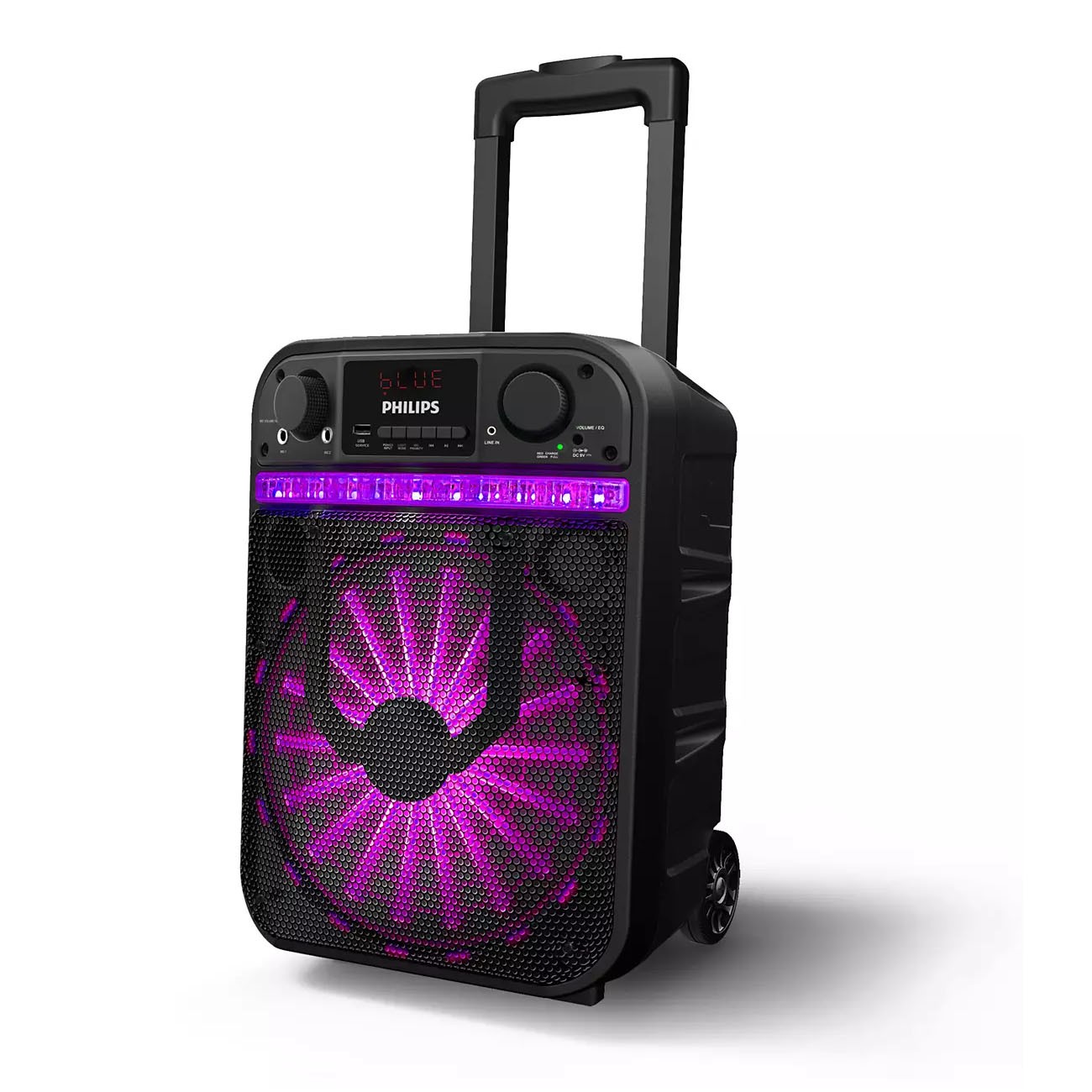 Imagen Parlante Port&aacute;til Philips Tax2206/77 20w Rms Karaoke Luces