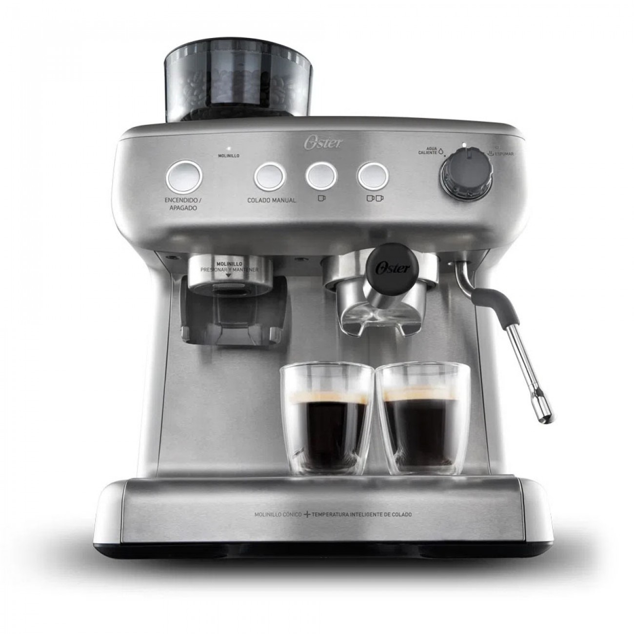 Imagen Cafetera Expreso Oster Em7300 15 Bar Molinillo 30 Modos