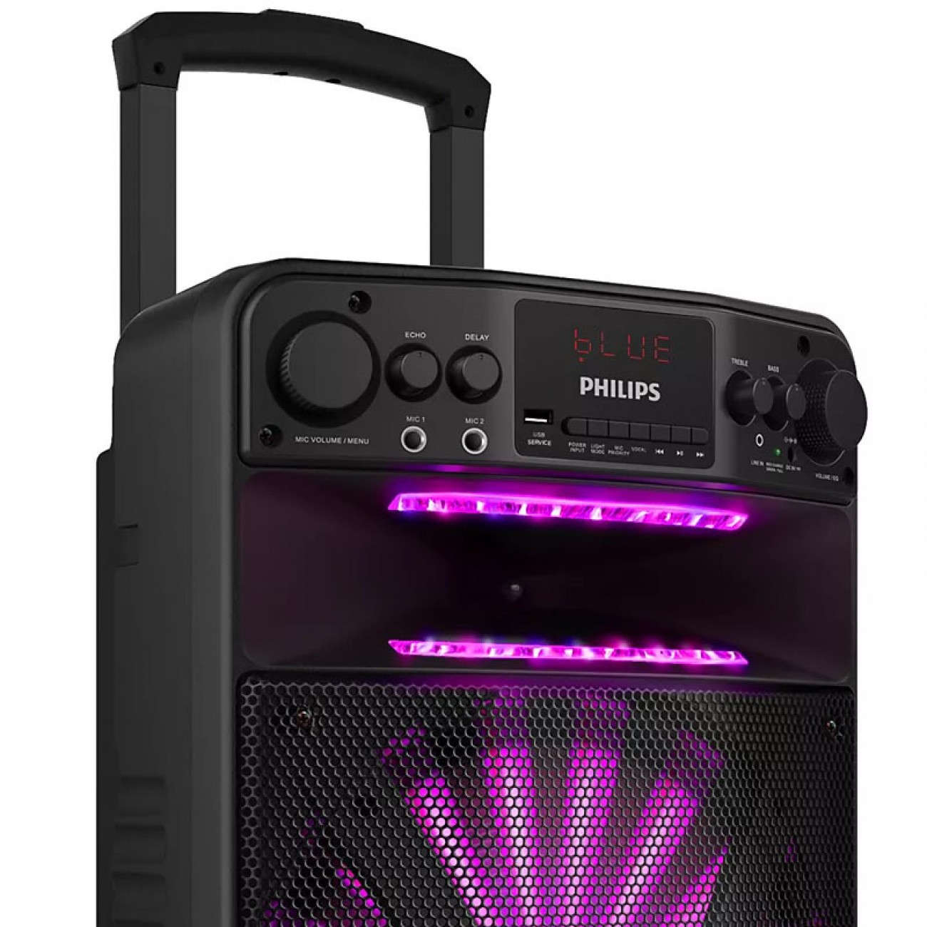 Imagen Parlante Portátil Philips Tax2706/77 40w Rms Bluetooth Karaoke