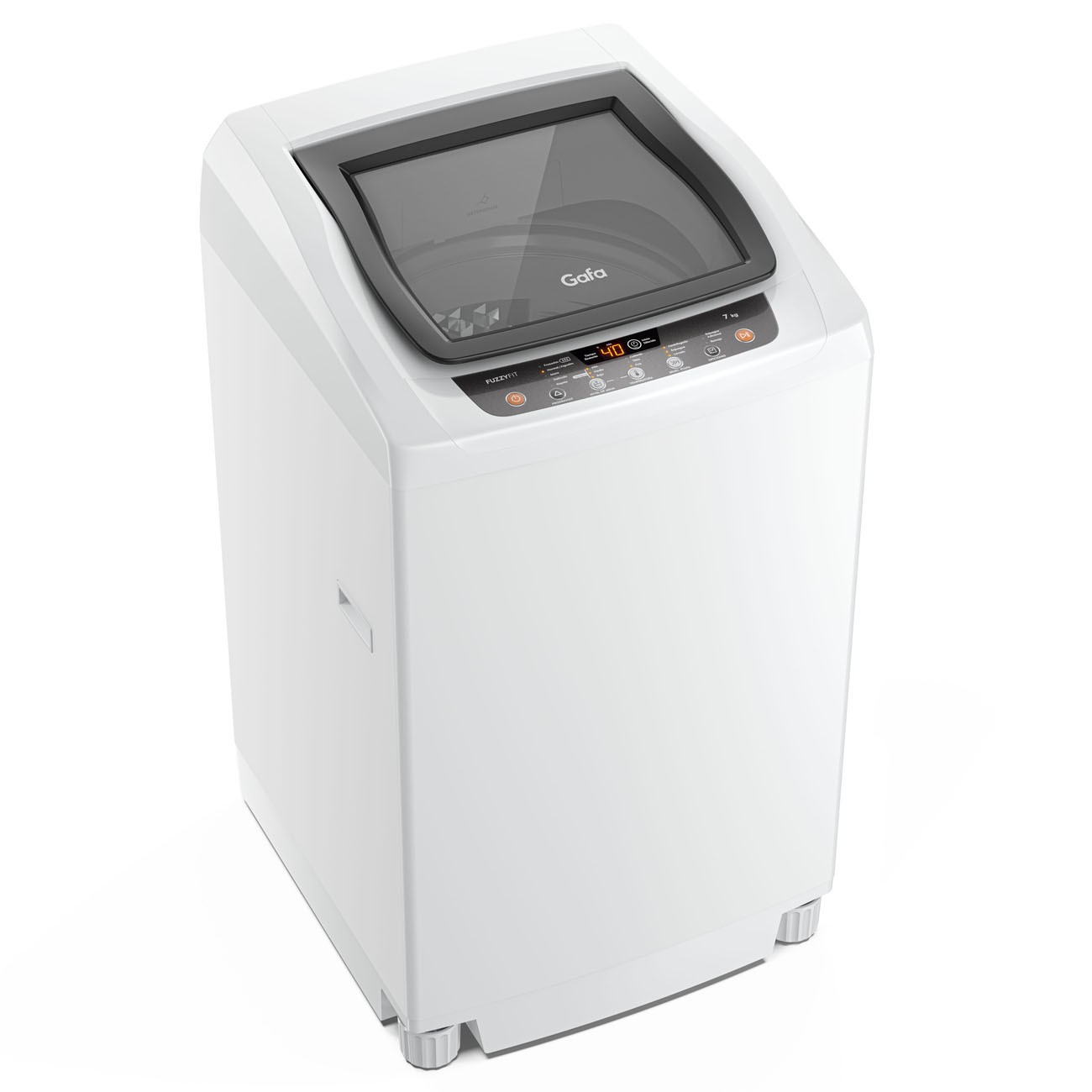 Imagen Lavarropas Autom&aacute;tico Gafa Fuzzy Fit 7 Kg 760 Rpm Blanco