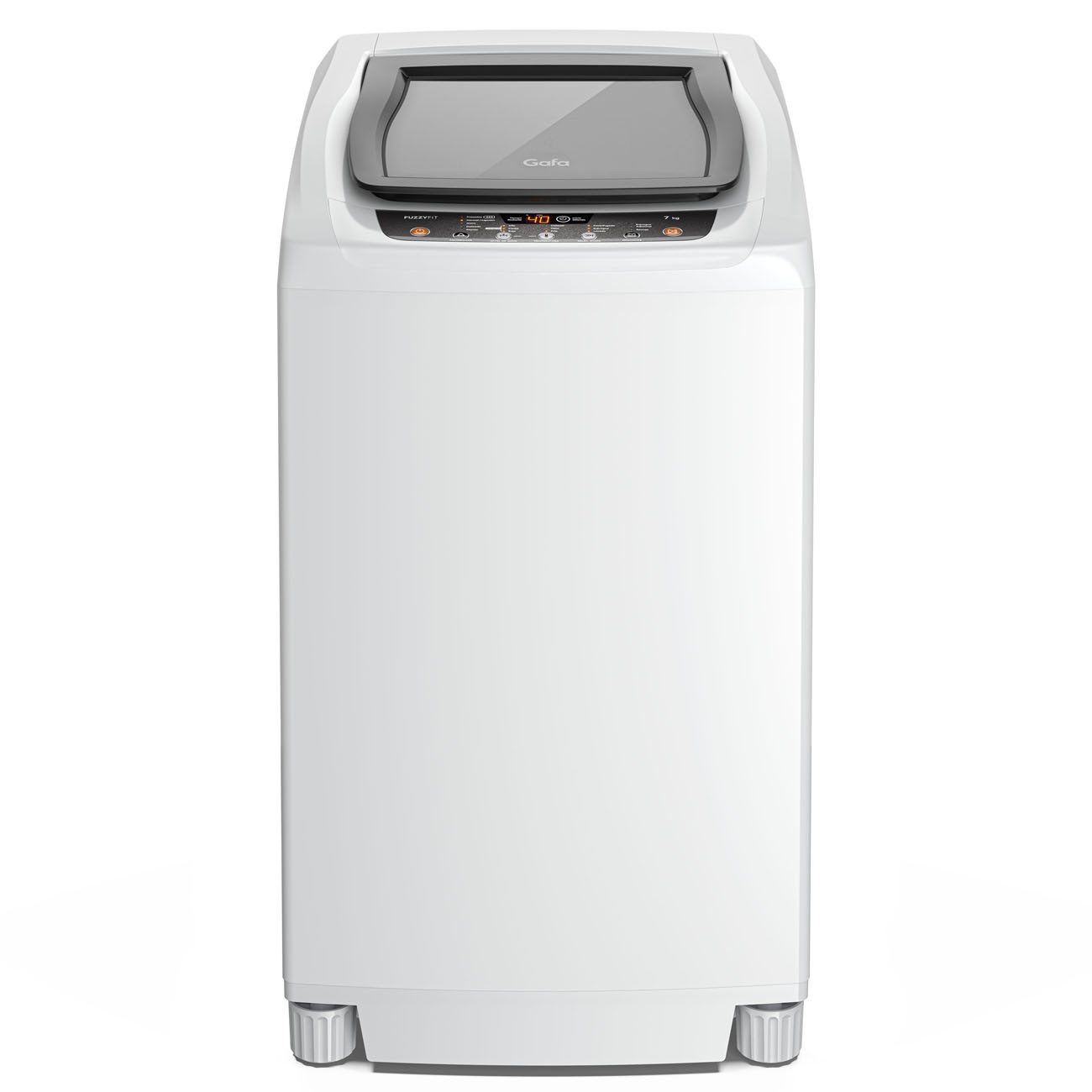 Imagen Lavarropas Autom&aacute;tico Gafa Fuzzy Fit 7 Kg 760 Rpm Blanco