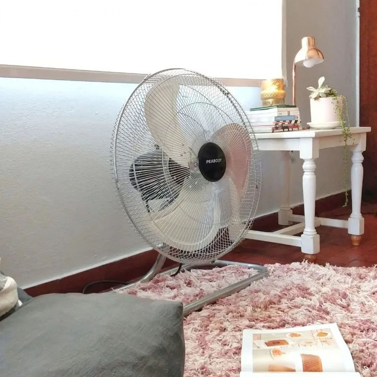 Imagen Turbo Ventilador Peabody Pe-vp150 20" 130w Met&aacute;lico