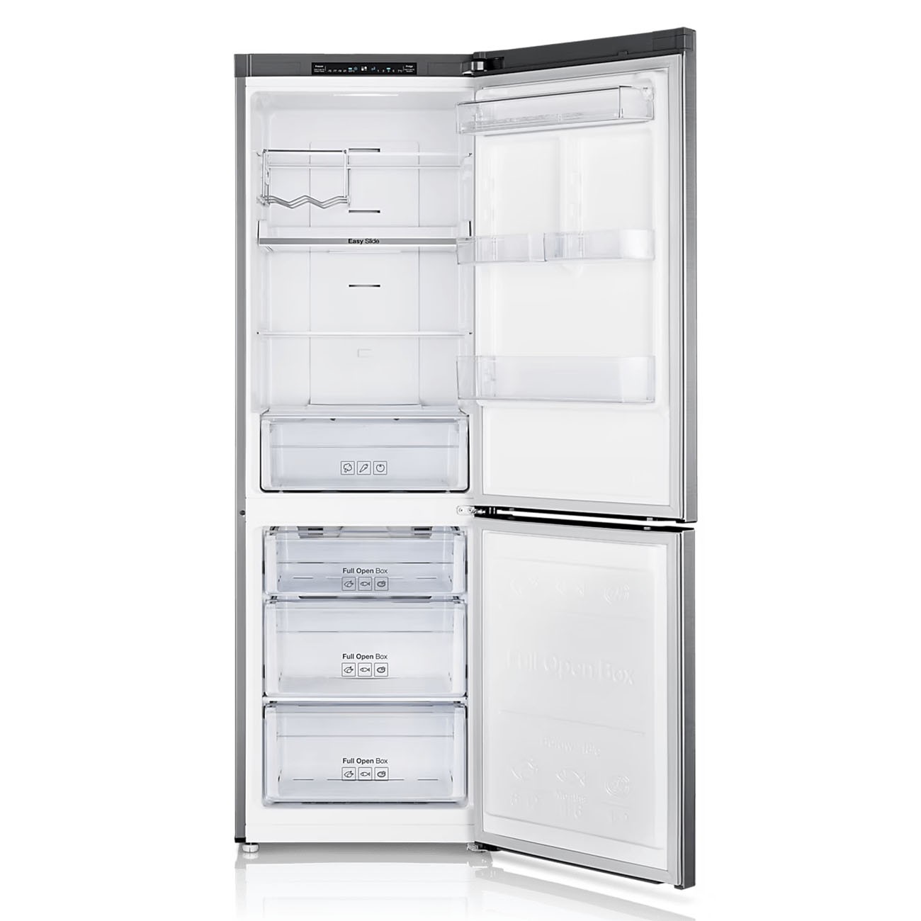 Imagen Heladera No Frost Inverter Samsung Rb31fsrndsa 328 L Silver