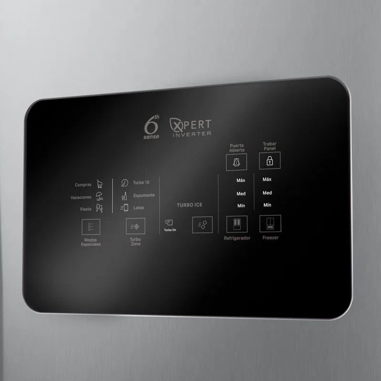 Imagen Heladera No Frost Inverter Whirlpool Wro85ak 554 Lts Inox