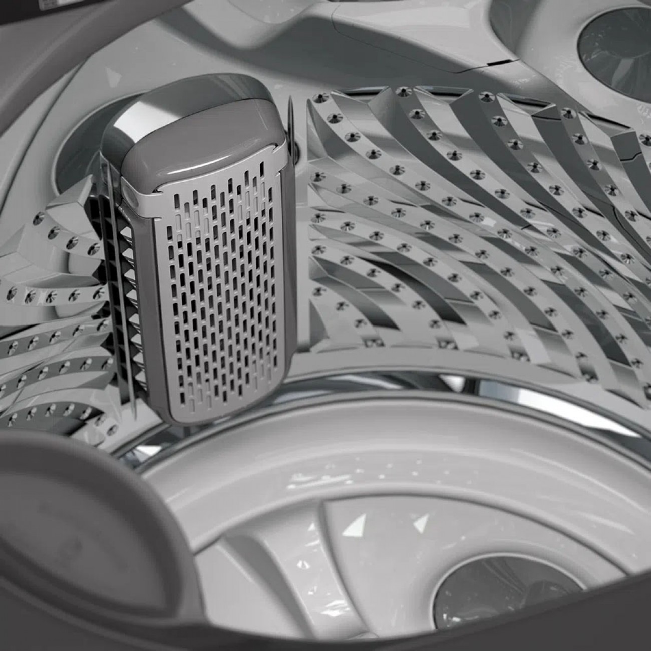 Imagen Lavarropas Autom&aacute;tico Whirlpool Ww11bt 11 Kg 700 Rpm Gris