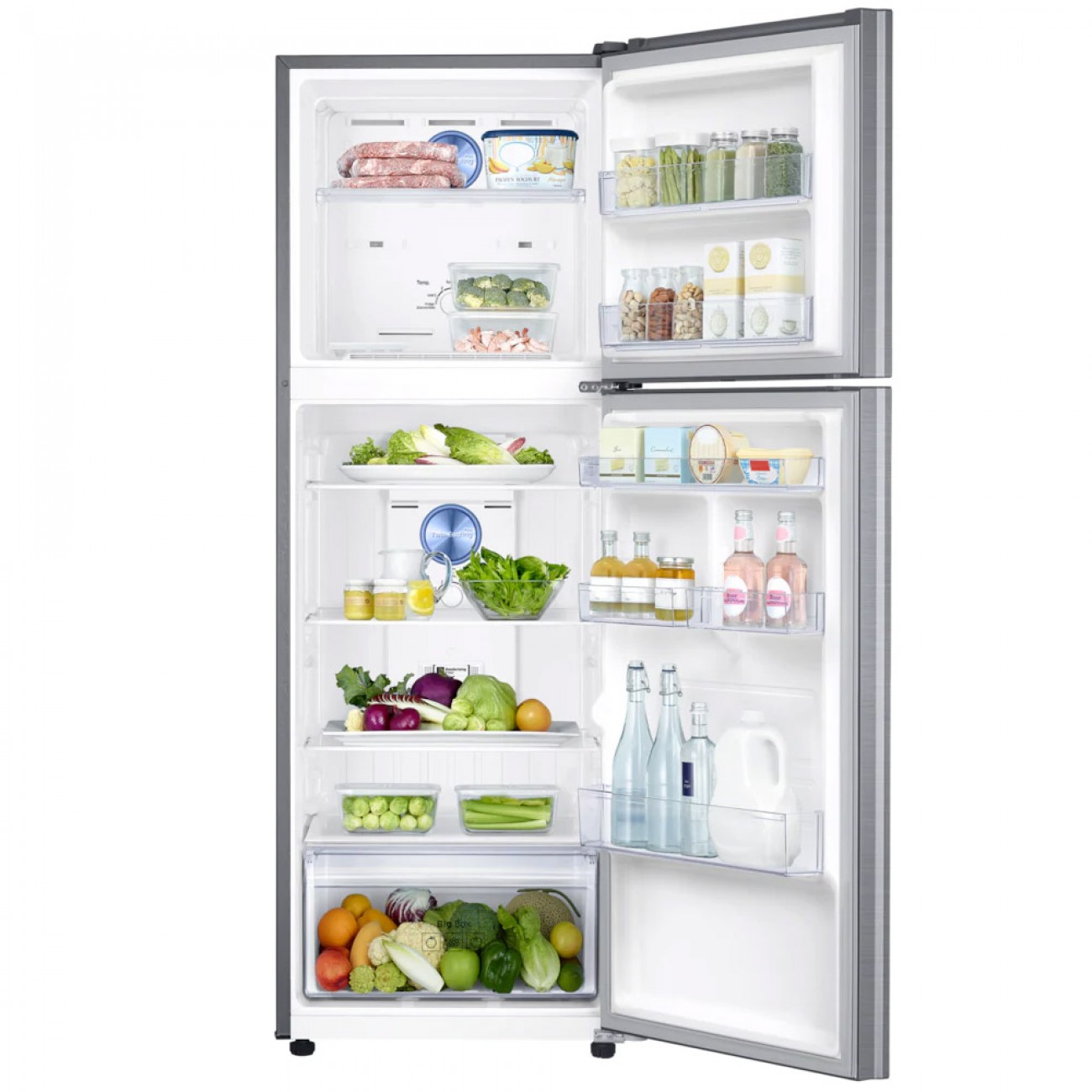 Imagen Heladera No Frost Inverter Samsung Rt32k5070s8 330 Lt Silver