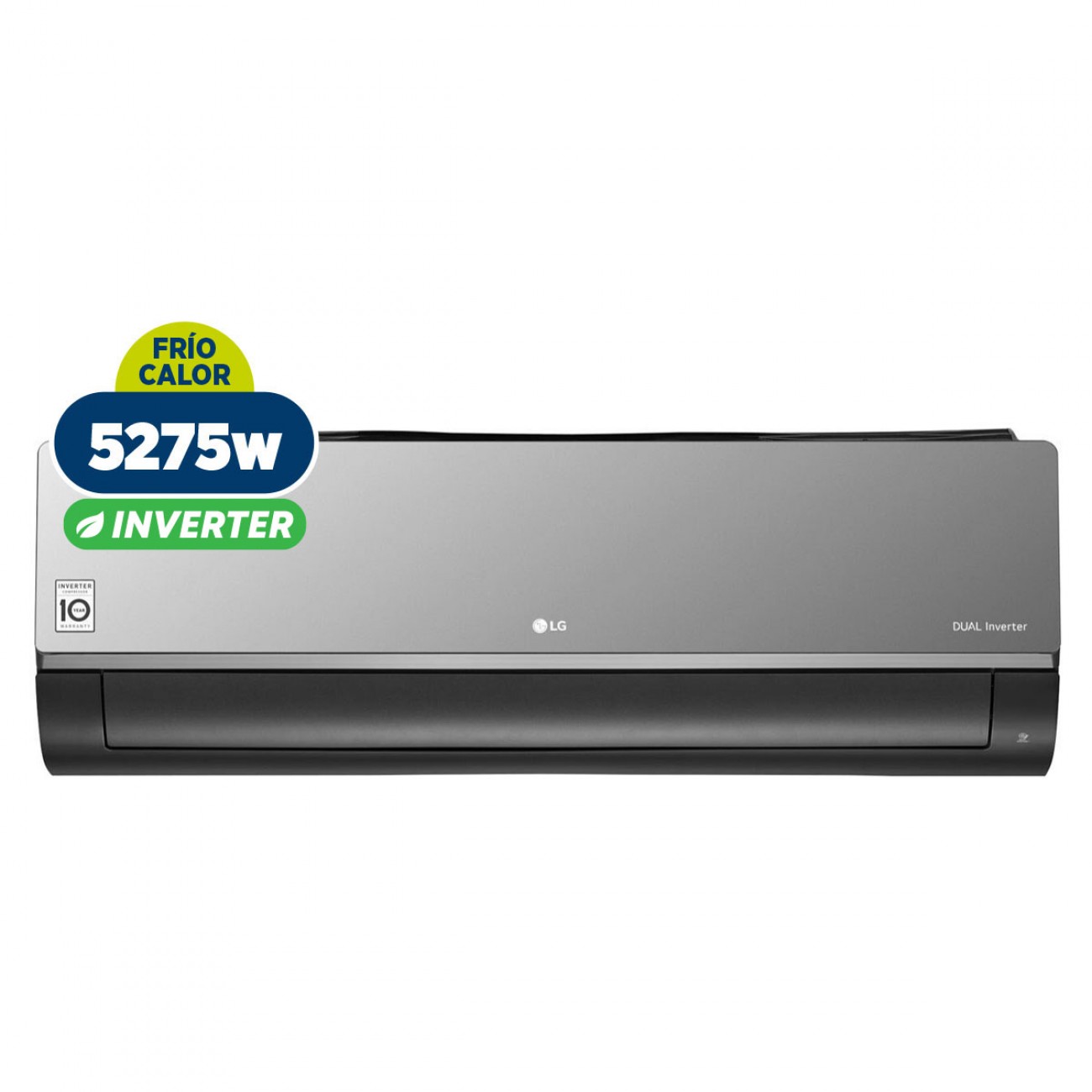 Imagen Aire Acond Split Inverter Lg S4-w18klrpa 5275w Wifi Negro