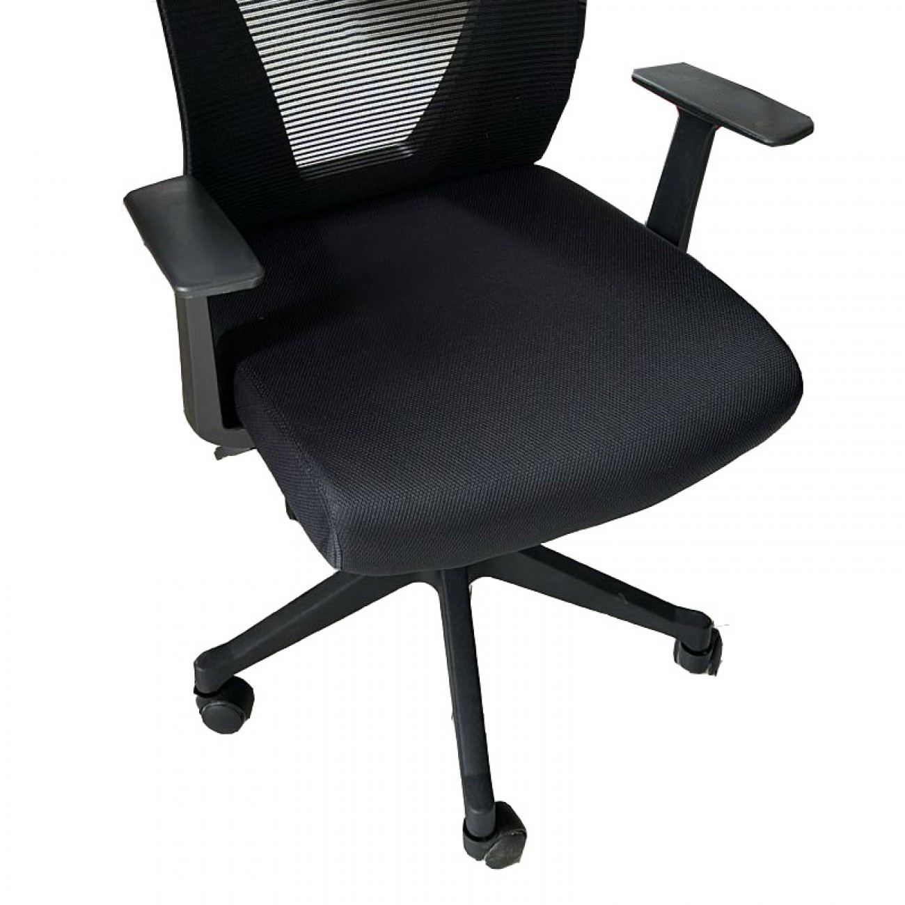 Imagen Sillón De Oficina Pir-var Se-039h Apoyacabeza Resp Alto Tela Negra