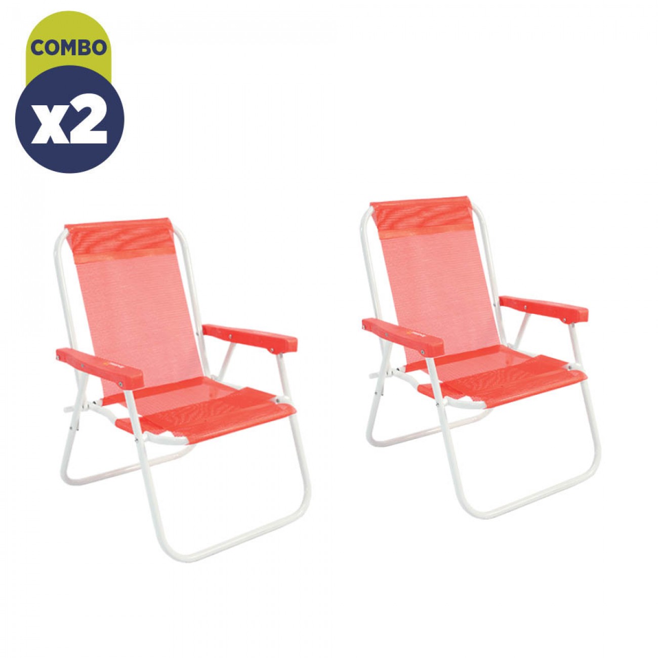 Imagen Combo X2 Reposera Descansar 40500 Para Niño Caño 5/8