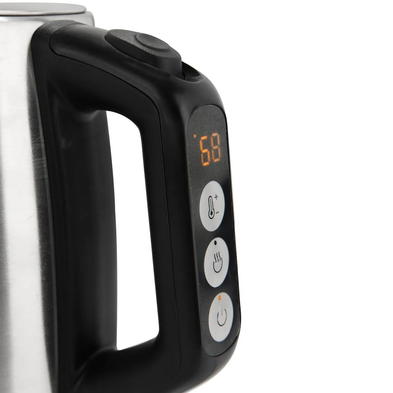 Imagen Pava Eléctrica Midea Ek-dc17xar1 Corte Selector Digital Inox