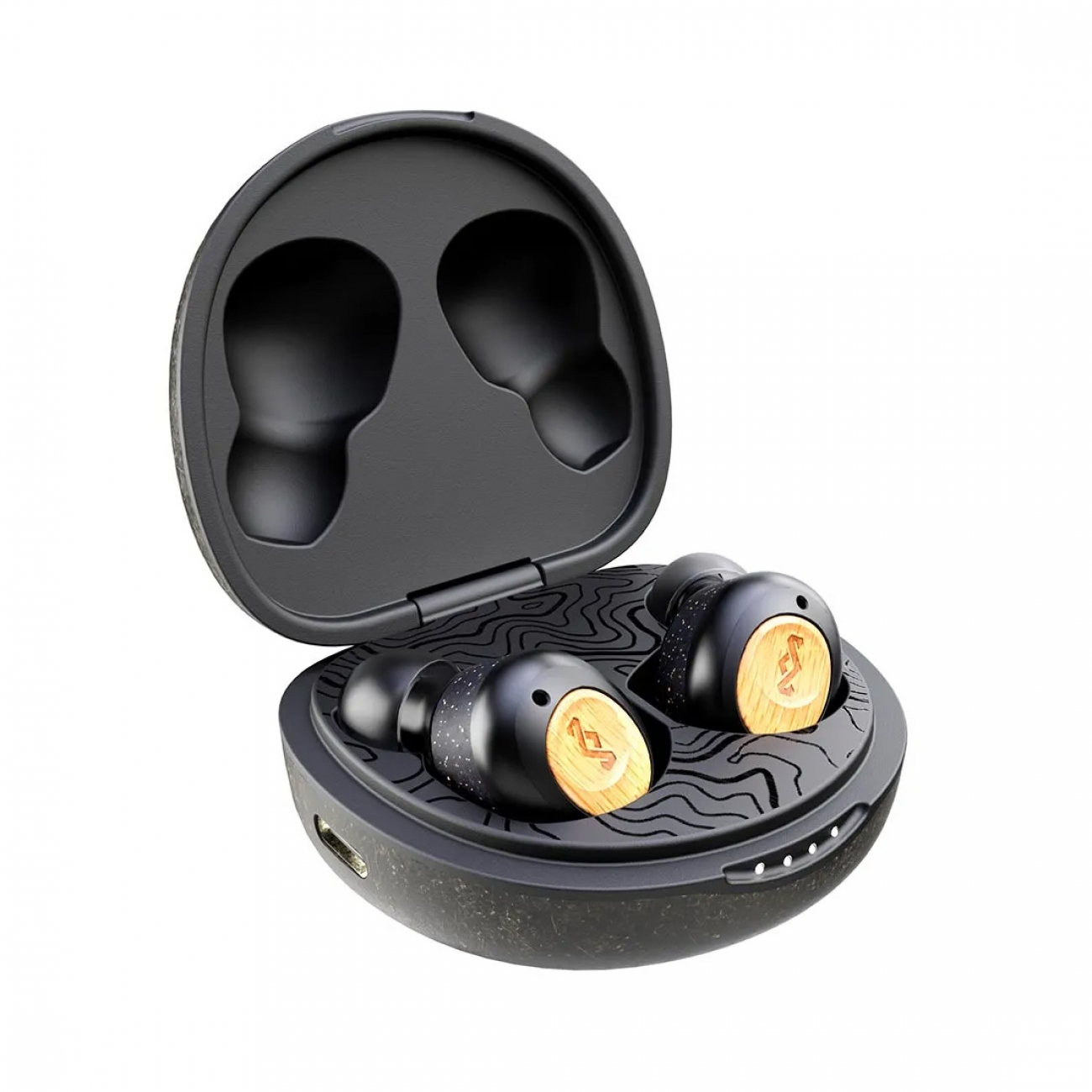 Imagen Auriculares Inal&aacute;mb In-ear House Of Marley Champion 2 Negro