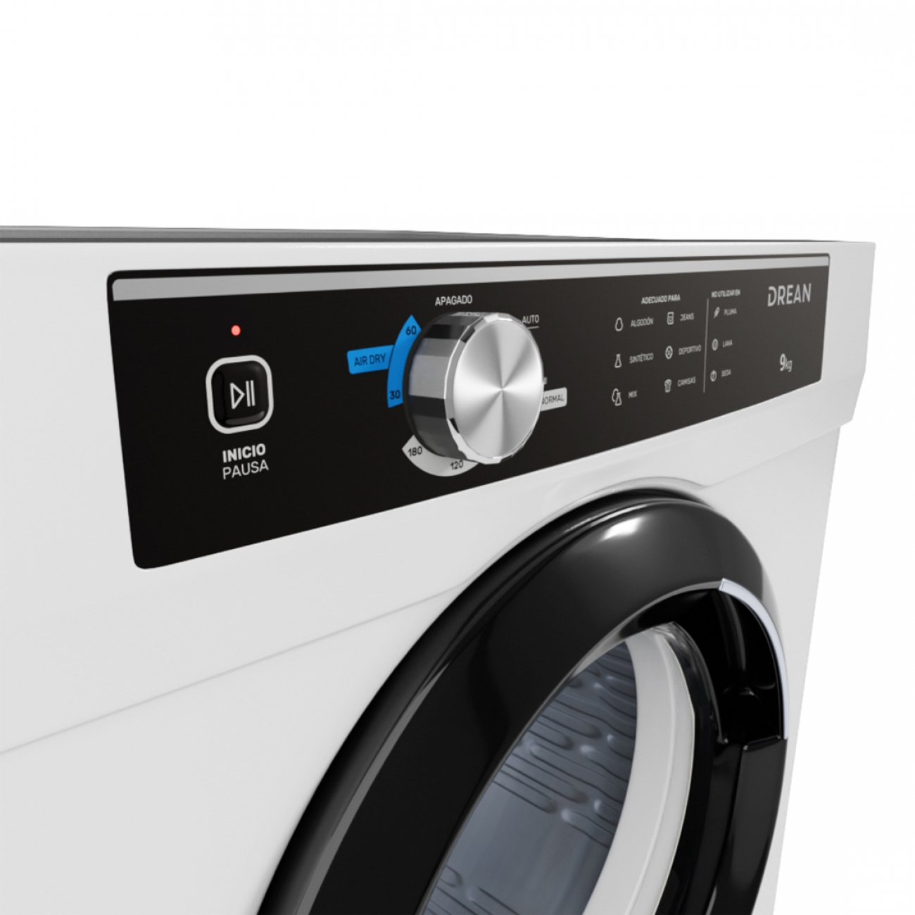 Imagen Secarropas Por Calor Drean Sed090vbcl0 9 Kg Blanco
