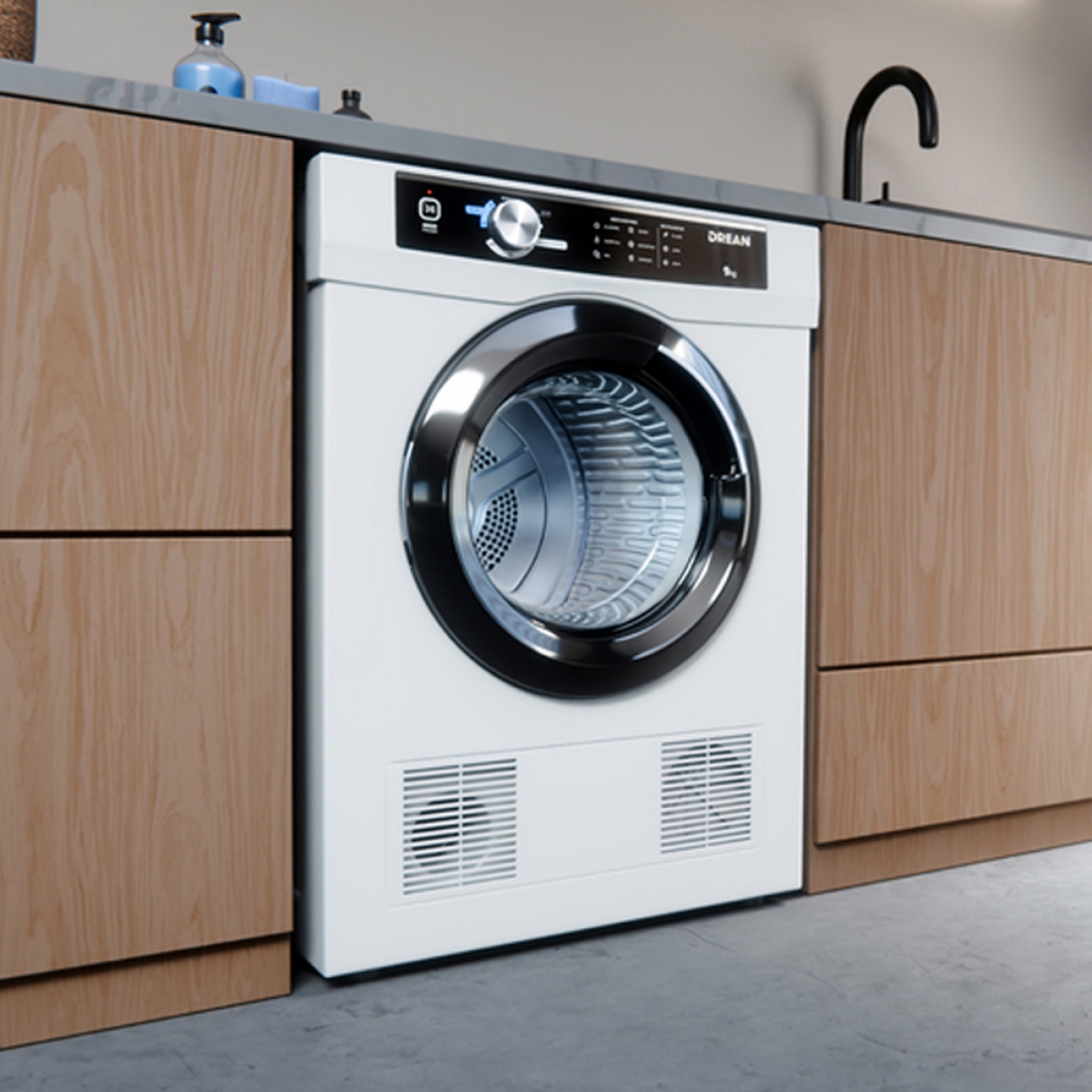 Imagen Secarropas Por Calor Drean Sed090vbcl0 9 Kg Blanco