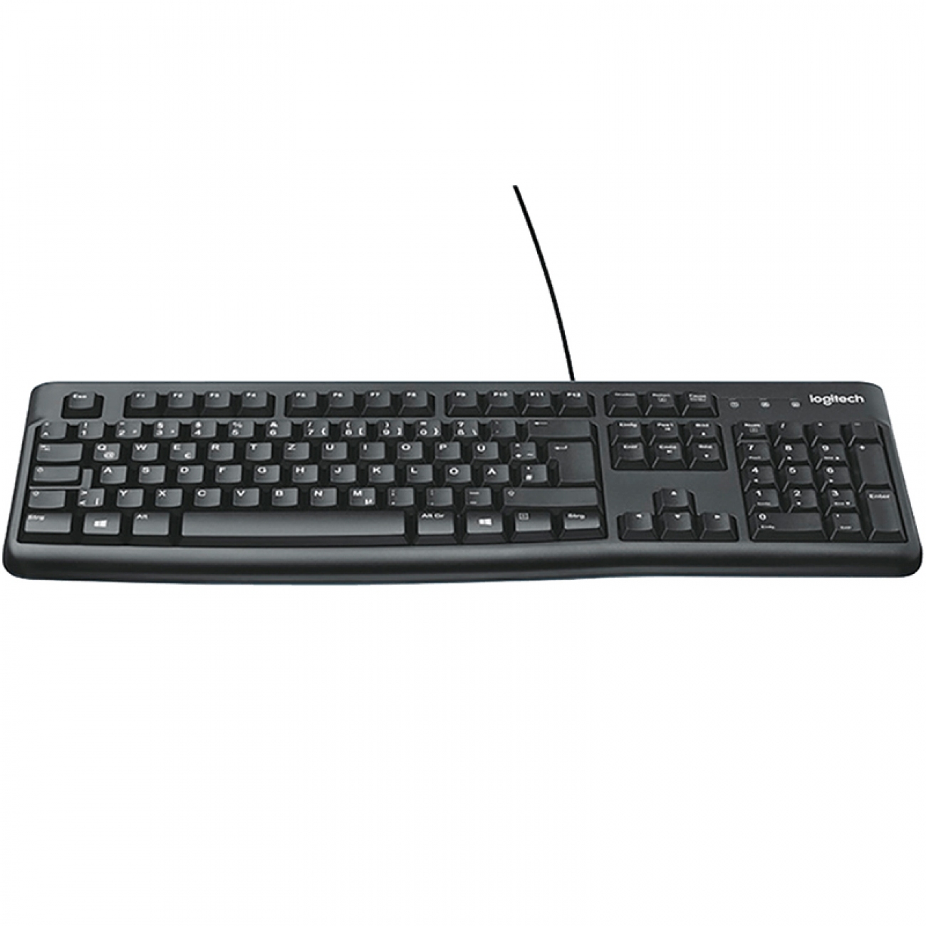 Imagen Teclado Con Cable Usb Logitech K120 Num&eacute;rico