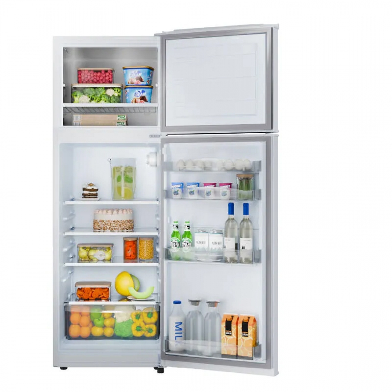 Imagen Heladera Con Freezer Drean Hdr280f50b 277 Lts Blanca
