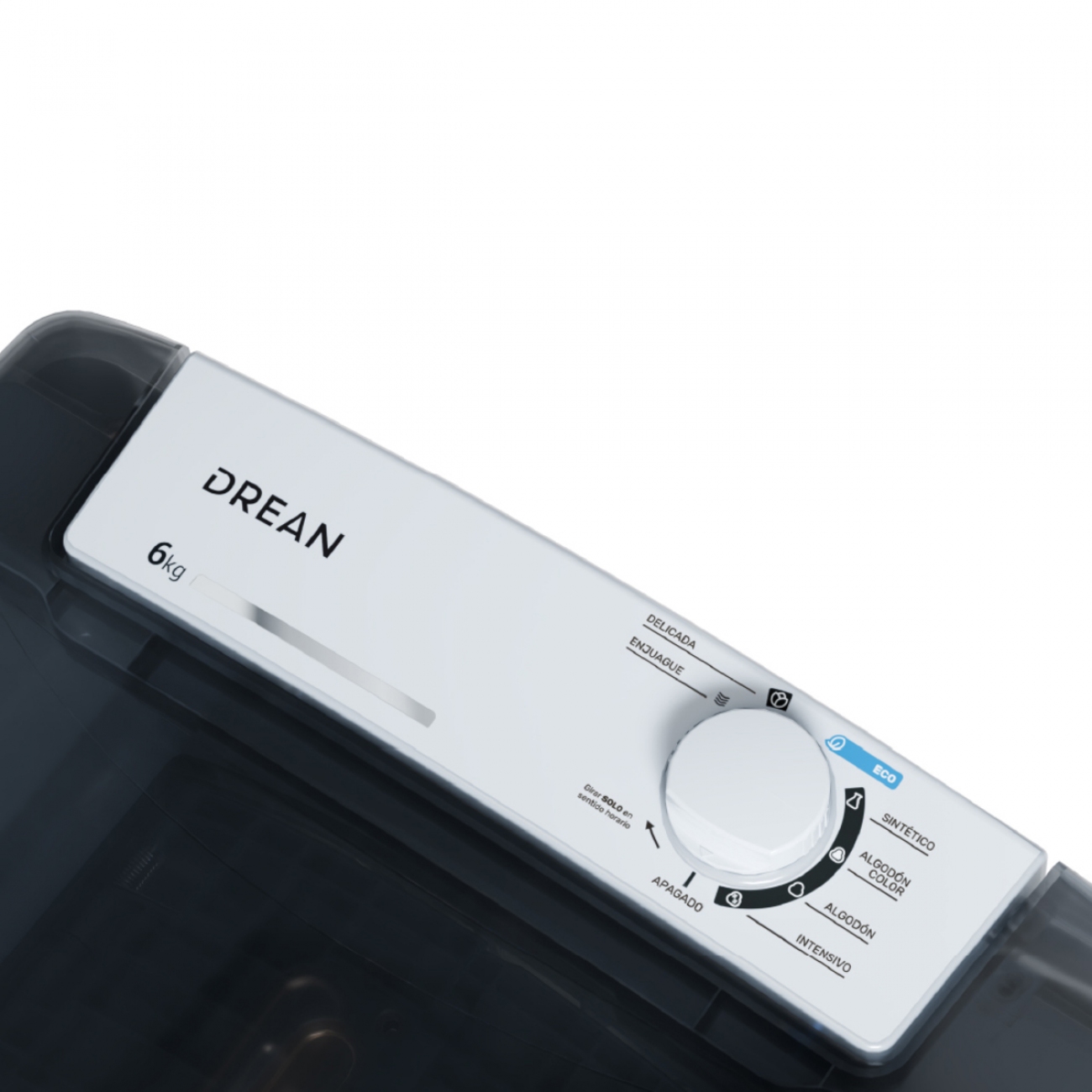 Imagen Lavarropas Semiautomático Drean Ltdr67sb 6 Kg 7 Prog Blanco