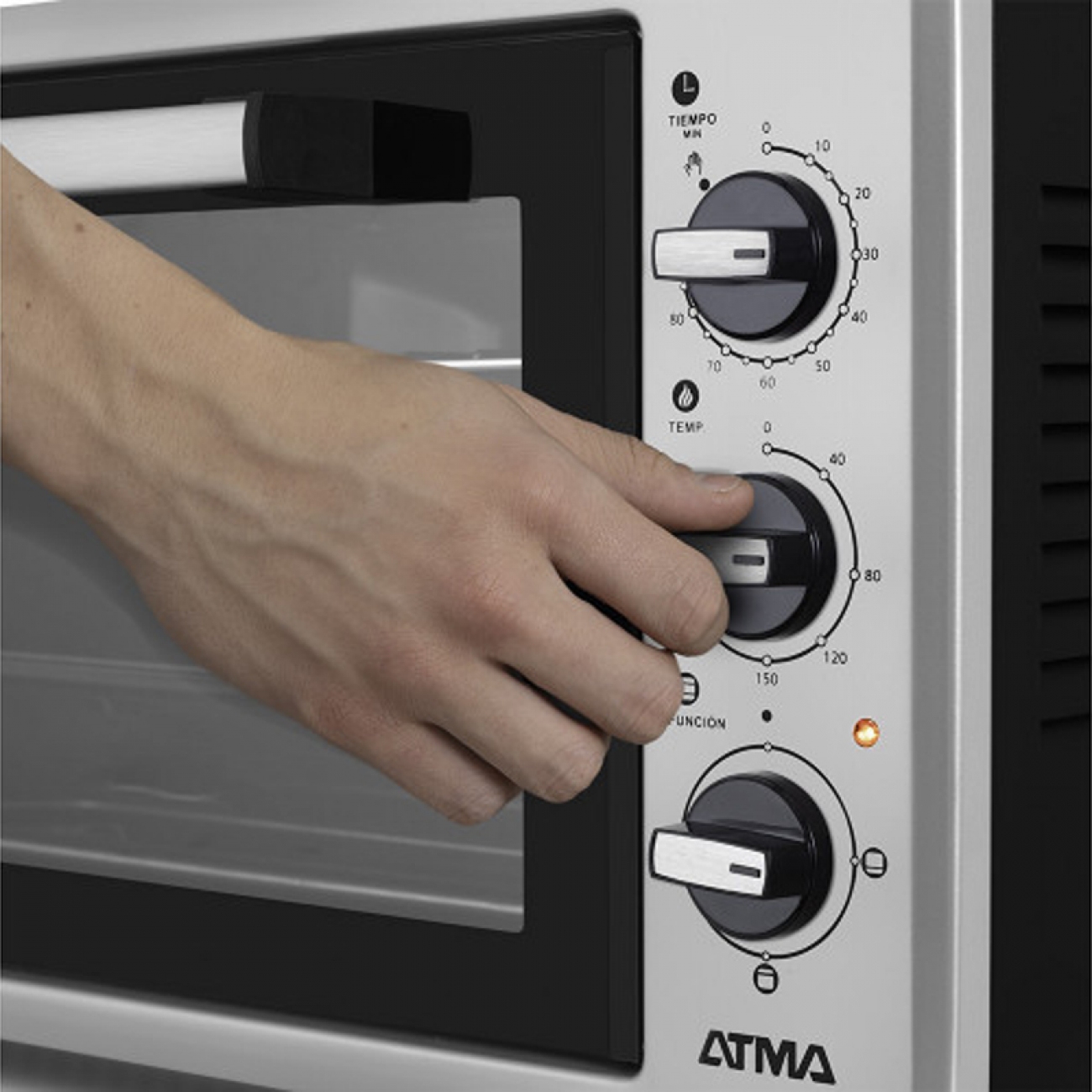 Imagen Horno Eléctrico Atma Hgas4523pi Grill 45 Lts 1400w