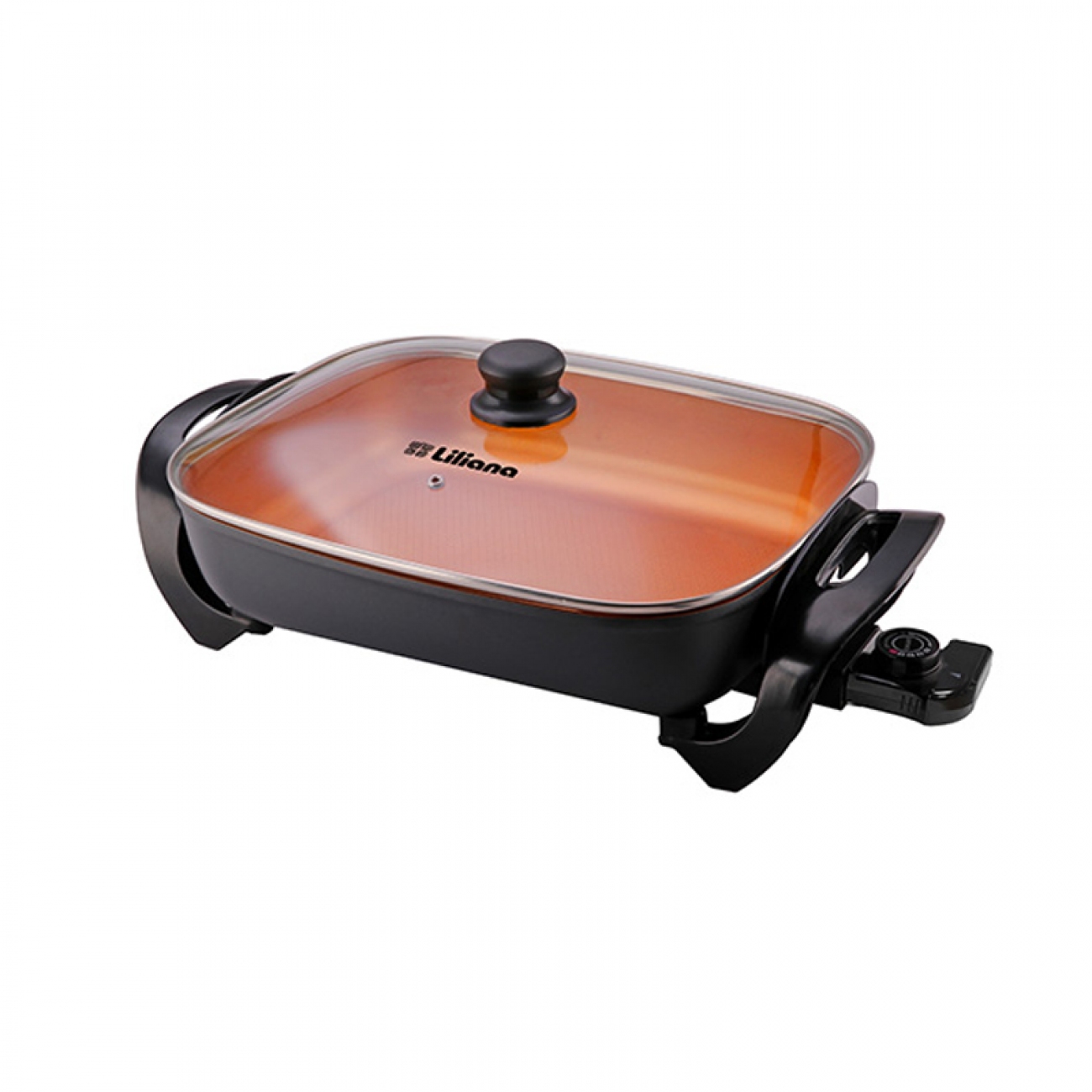 Imagen Sarten Eléctrica Liliana Ak920 Cookchef 1500w 7 En1