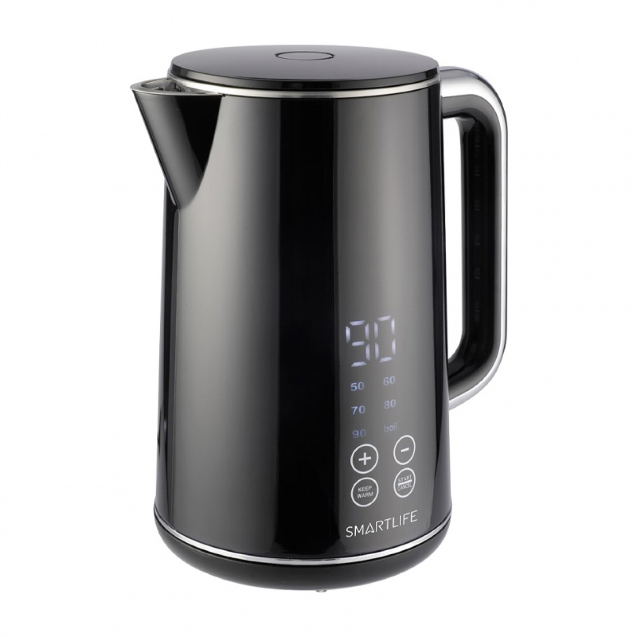 Imagen Pava El&eacute;ctrica Smartlife Ekdd1720 1&comma;7 Lt 1850w Digital Negra