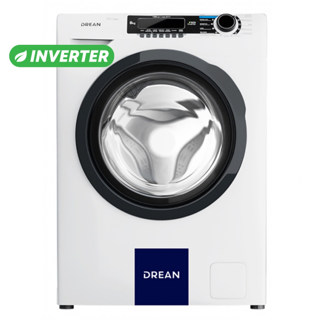 Imagen Lavarropas Drean Lfdr0814sb0 Ecoinverter 1400w 8kg