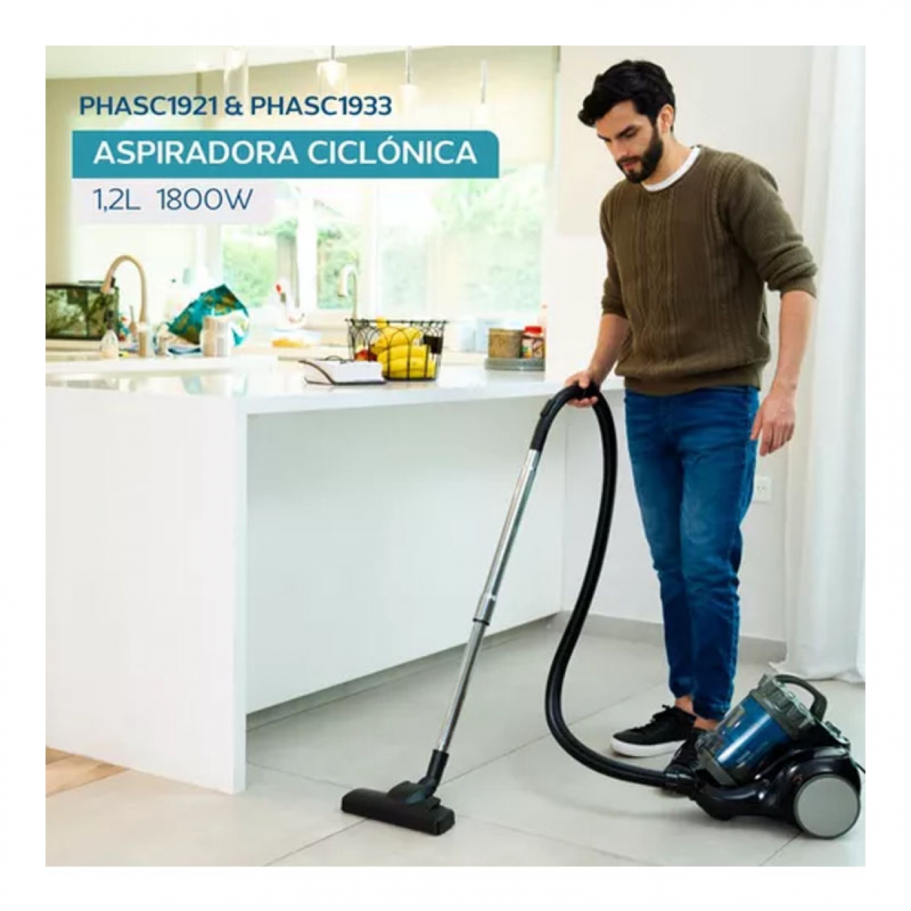 Imagen Aspiradora Philco Phasc1933pi 1800w 1.2lts