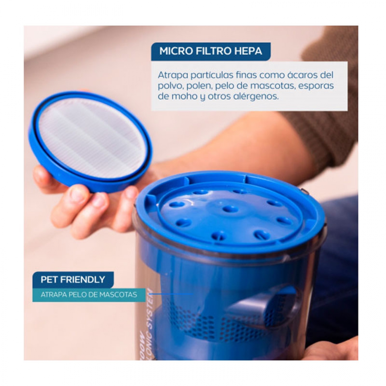 Imagen Aspiradora Philco Phasc1933pi 1800w 1.2lts