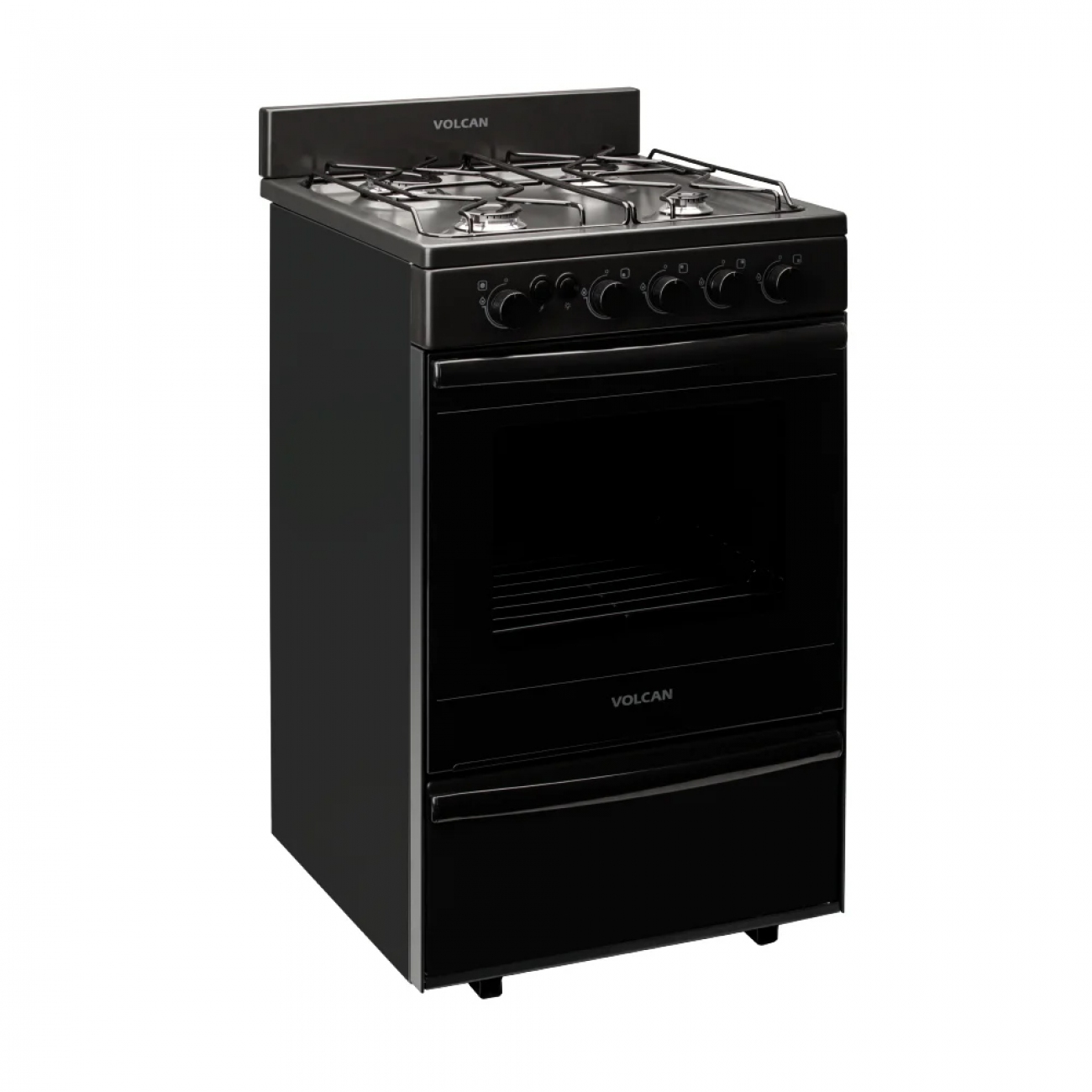 Imagen Cocina Multigas Volcan 87663vm 4h 55cm Negro