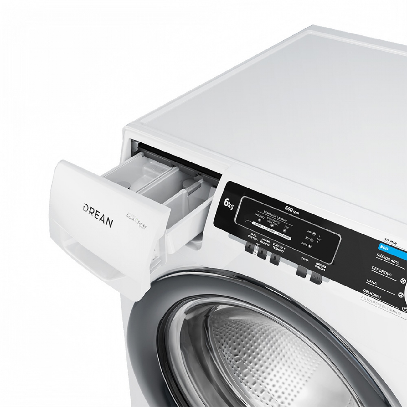 Imagen Lavarropas Automatico Drean Lfdr0606lb0 6kg 600rpm