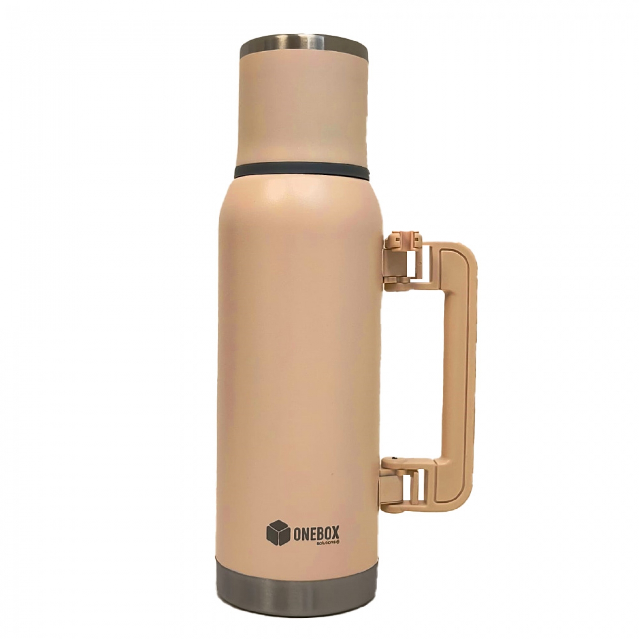 Imagen Termo Onebox Acero Inoxidable 1lts Pink White