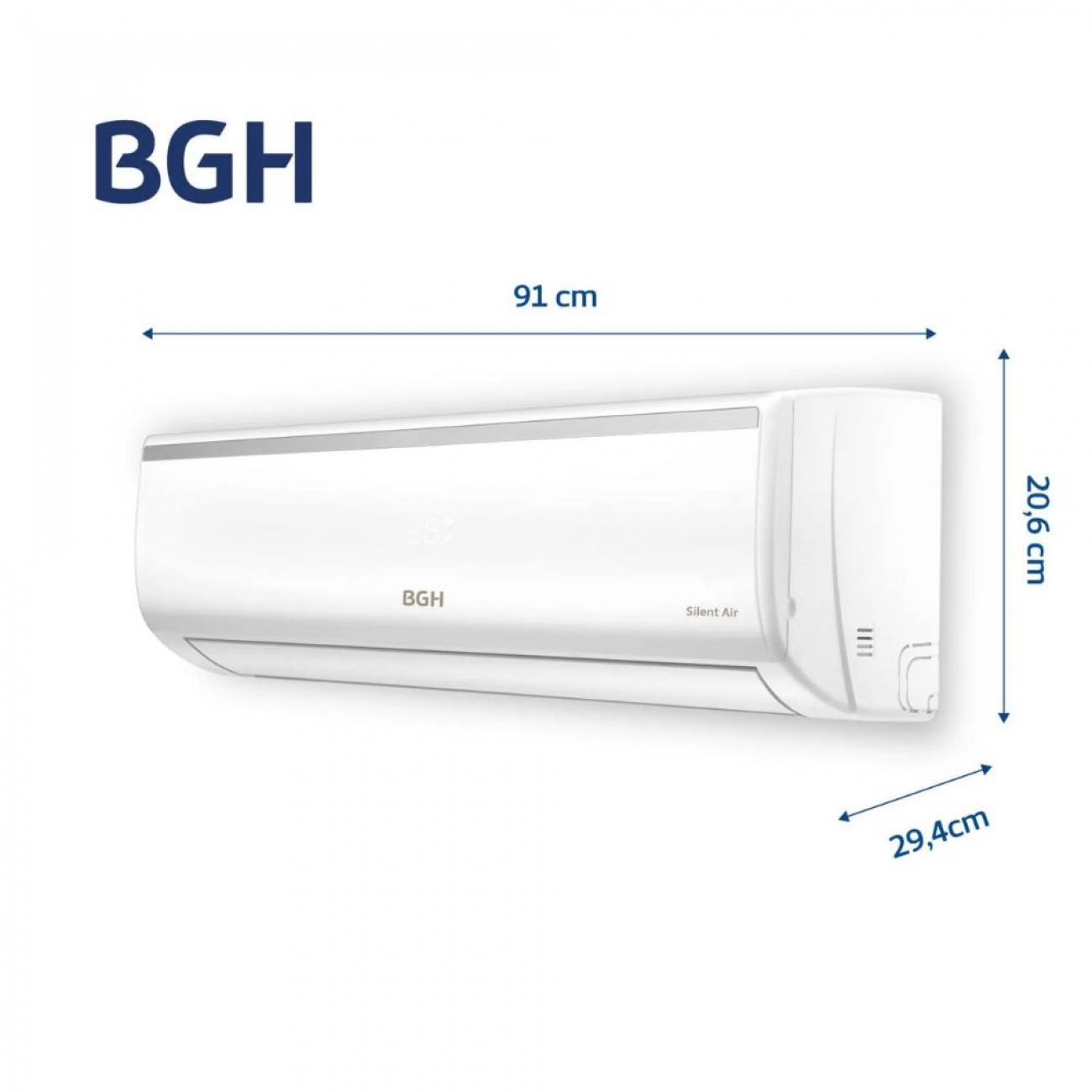 Imagen Aire Acondicionado Split Bgh Bs52wchu 5200w Frio/calor