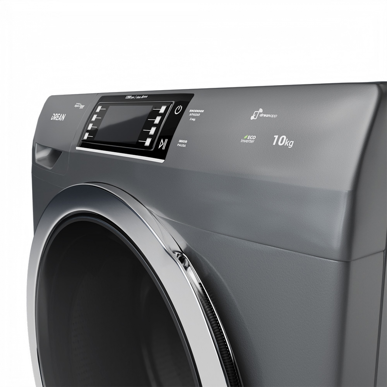 Imagen Lavarropas Inverter Drean Lfdr1012tg0 10kg 1200rpm