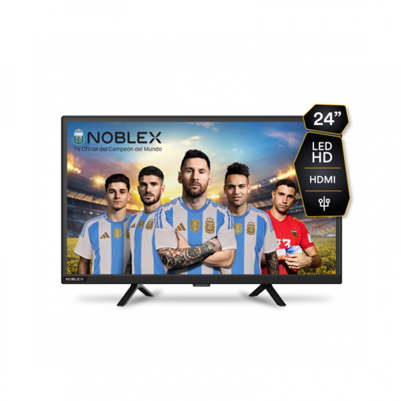 Imagen Tv Led 24" Noblex Db24x4000pi Hdmi Usb
