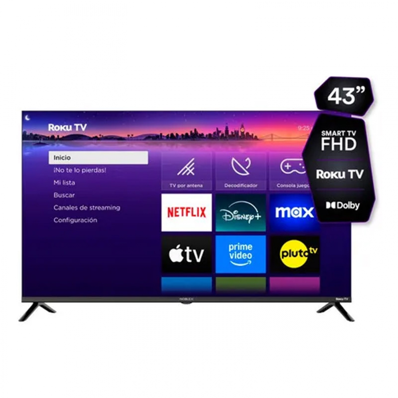 Imagen Smart Tv Led 43" Noblex Db43x3100 Full Hd