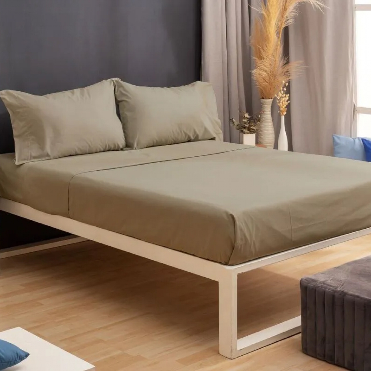 Imagen Juego De S&aacute;banas Casablanca Oro 1 1/2 P 144h Vision