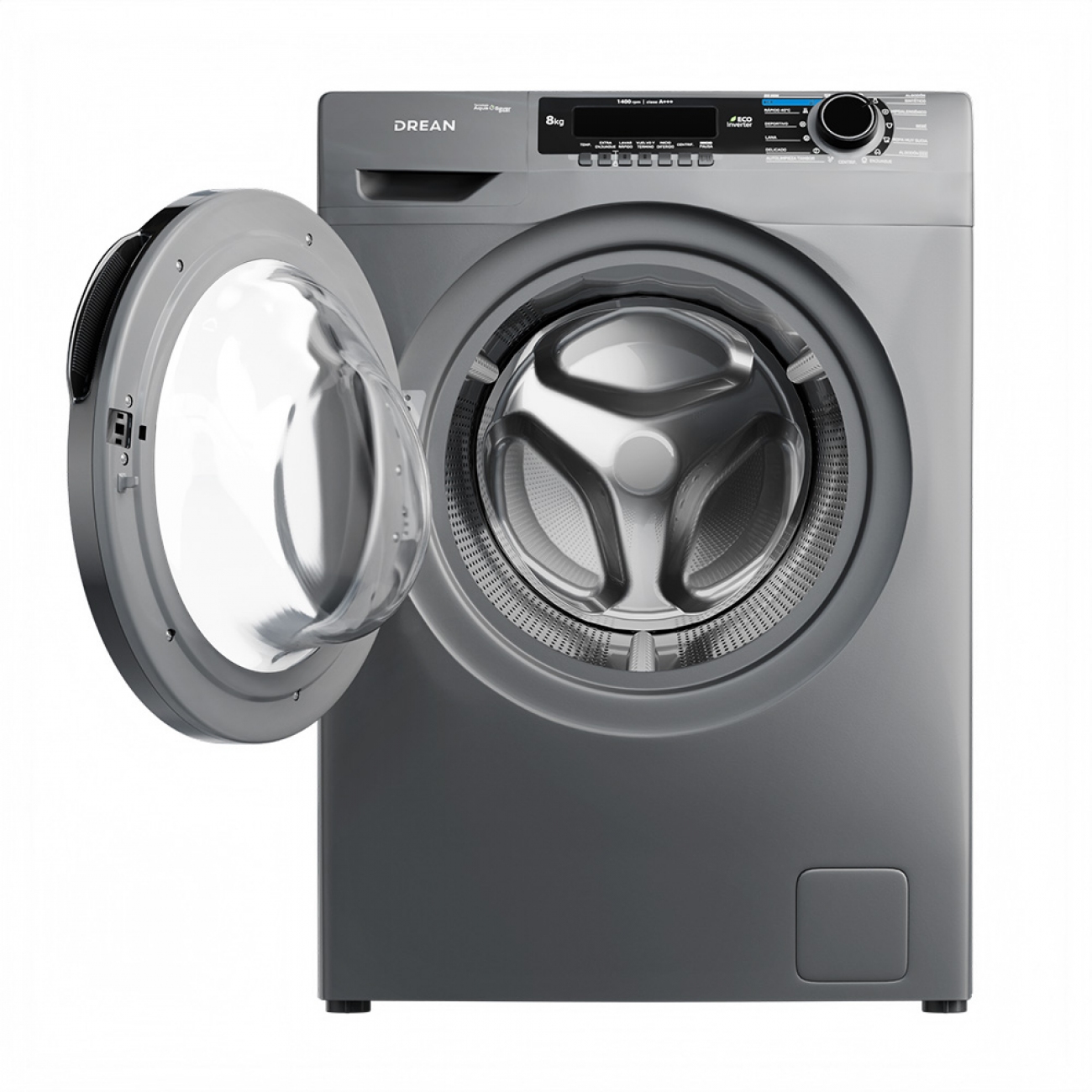 Imagen Lavarropas Drean Lfdr0814sg0 Inverter 8kg 1400 Rpm