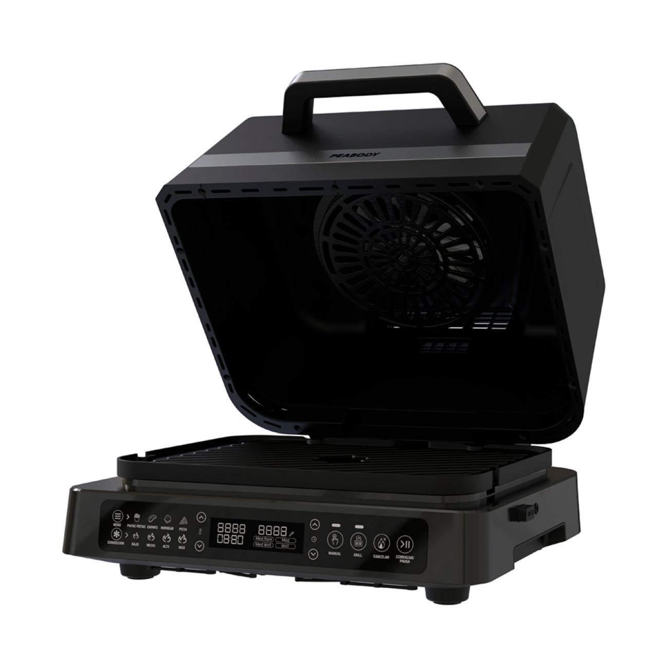 Imagen Freidora De Aire Peabody Pe-afg02n 7 Lts 1650w 4 Prog Grill