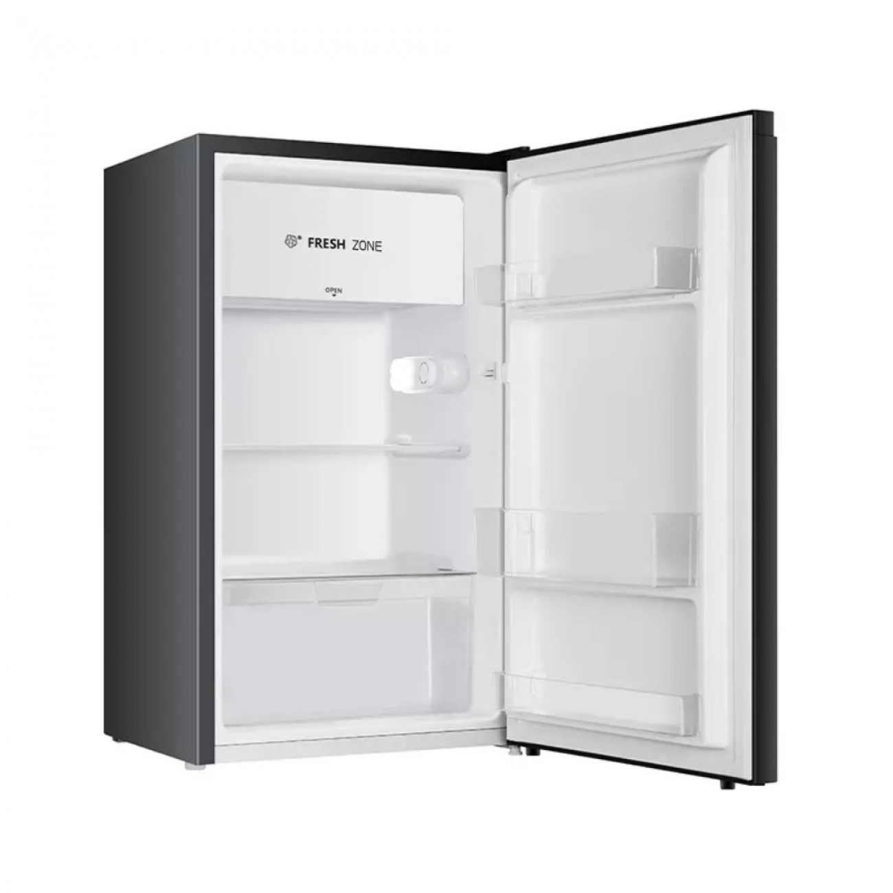 Imagen Heladera Frigobar Bajo Mesada Hisense Rs-12dr8 89lts Negro