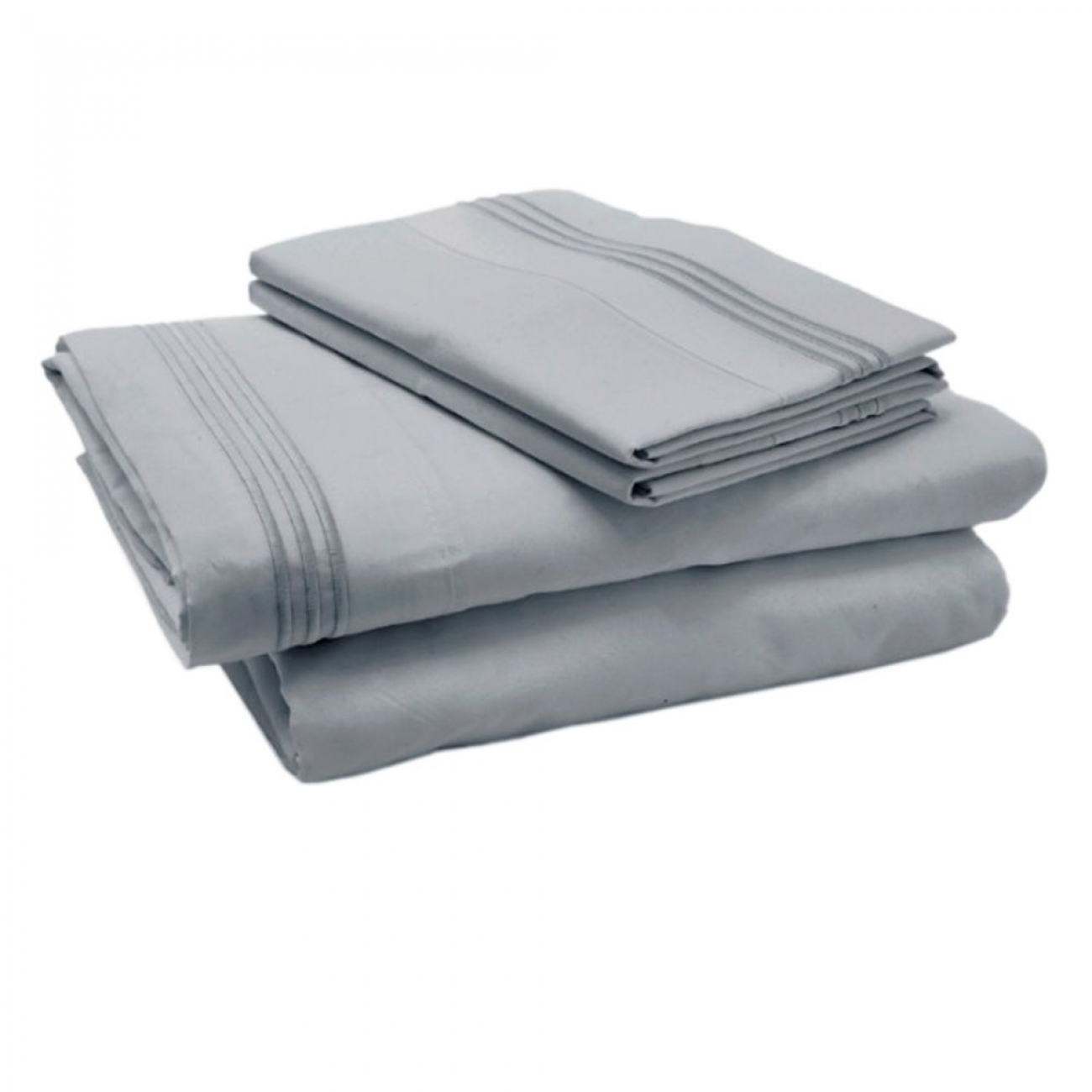 Imagen Juego De Sabanas Fullblanc Platinum 600h Ful 2p Gris Claro