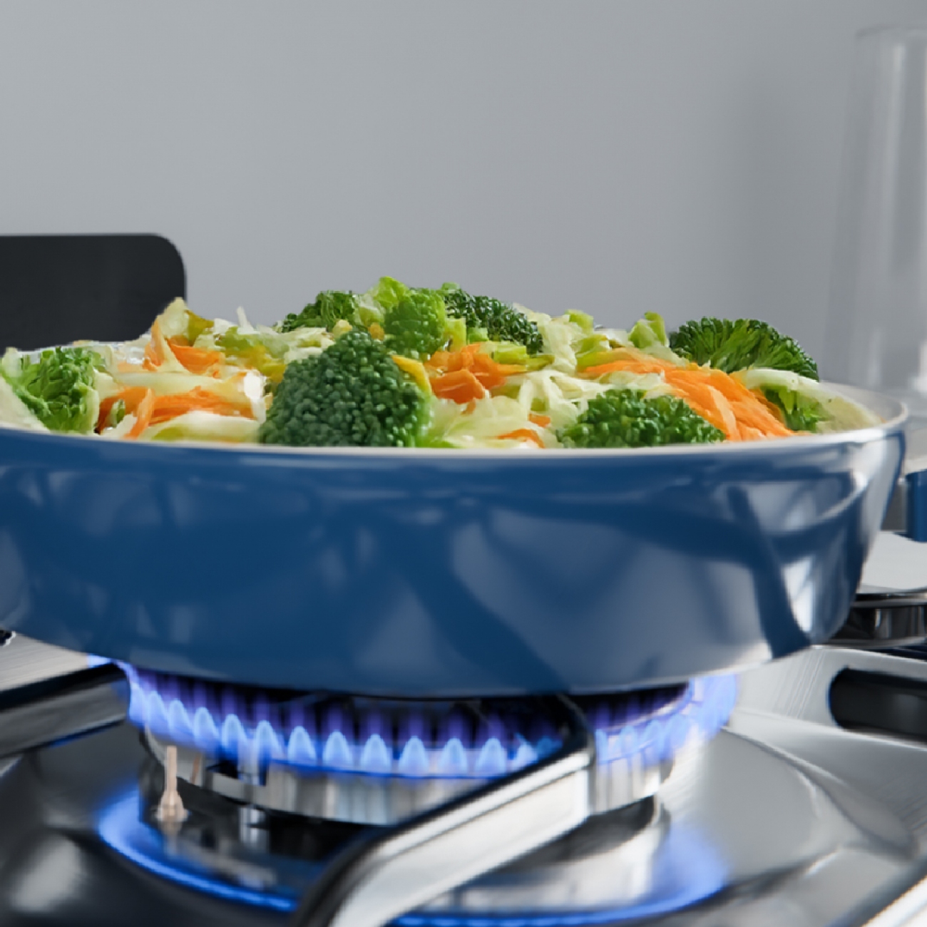 Imagen Cocina A Gas Drean Cd5603ai0 4 Hornallas Multigas Acero Inox