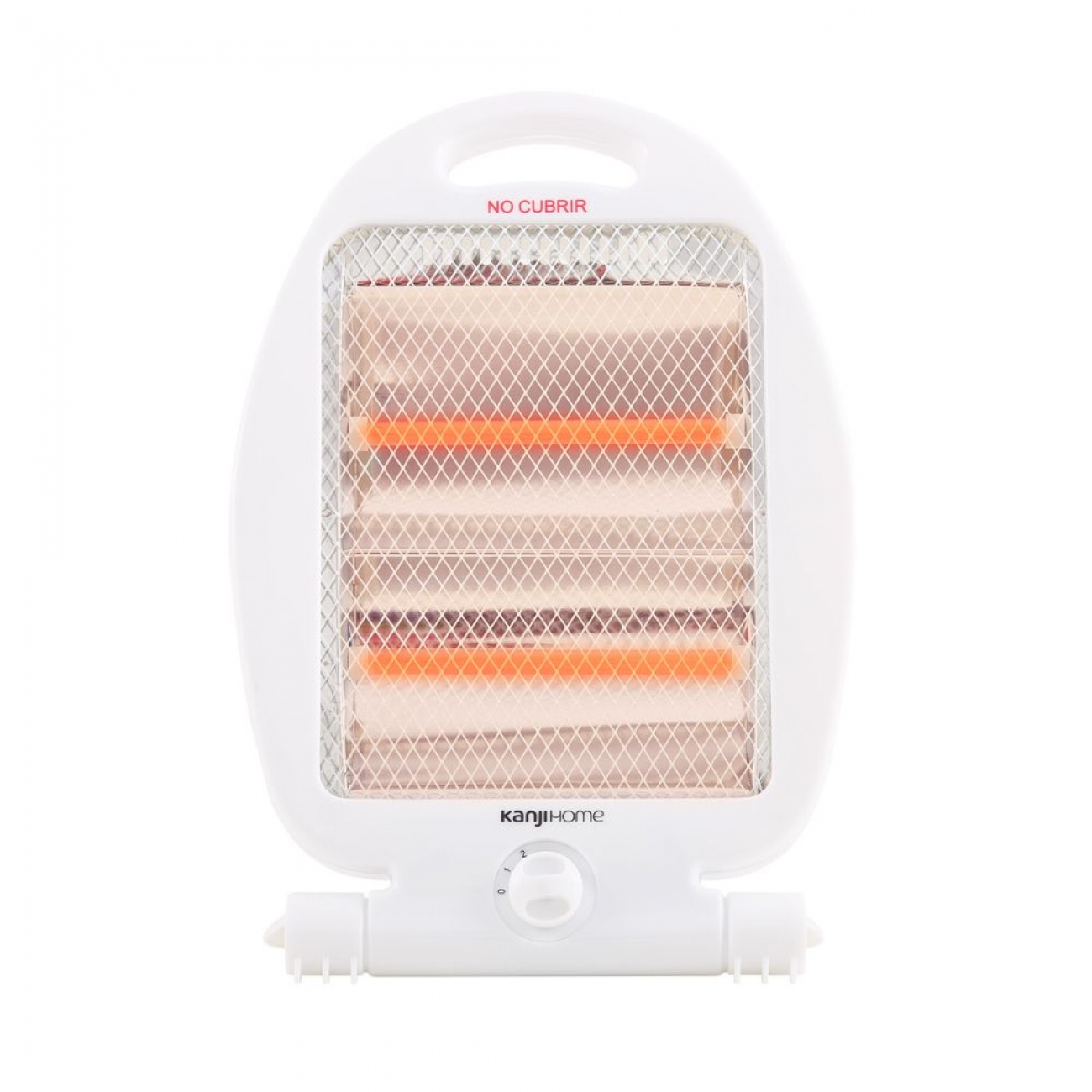 Imagen Estufa Halogena Kanji Kjh-204 2 Velas Reclinable