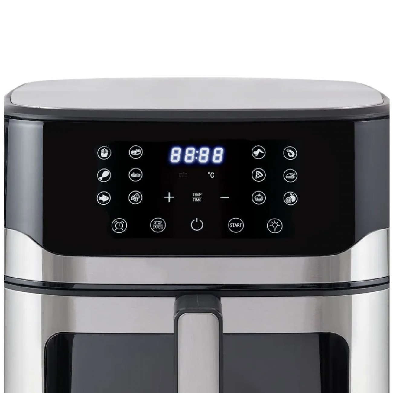 Imagen Freidora De Aire Panoramic Afr-1701-pan 1700w 8 Lts